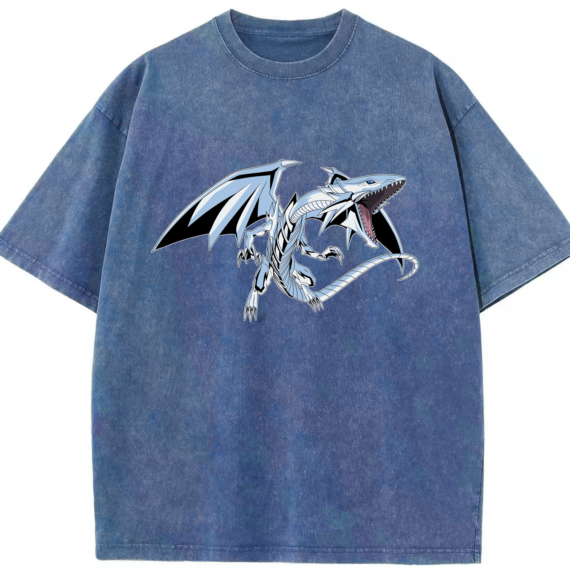 （画像用） 遊☆戯☆王 Yu-Gi-Oh! 綿100% ヴィンテージ風 半袖Tシャツ（フロントプリント）