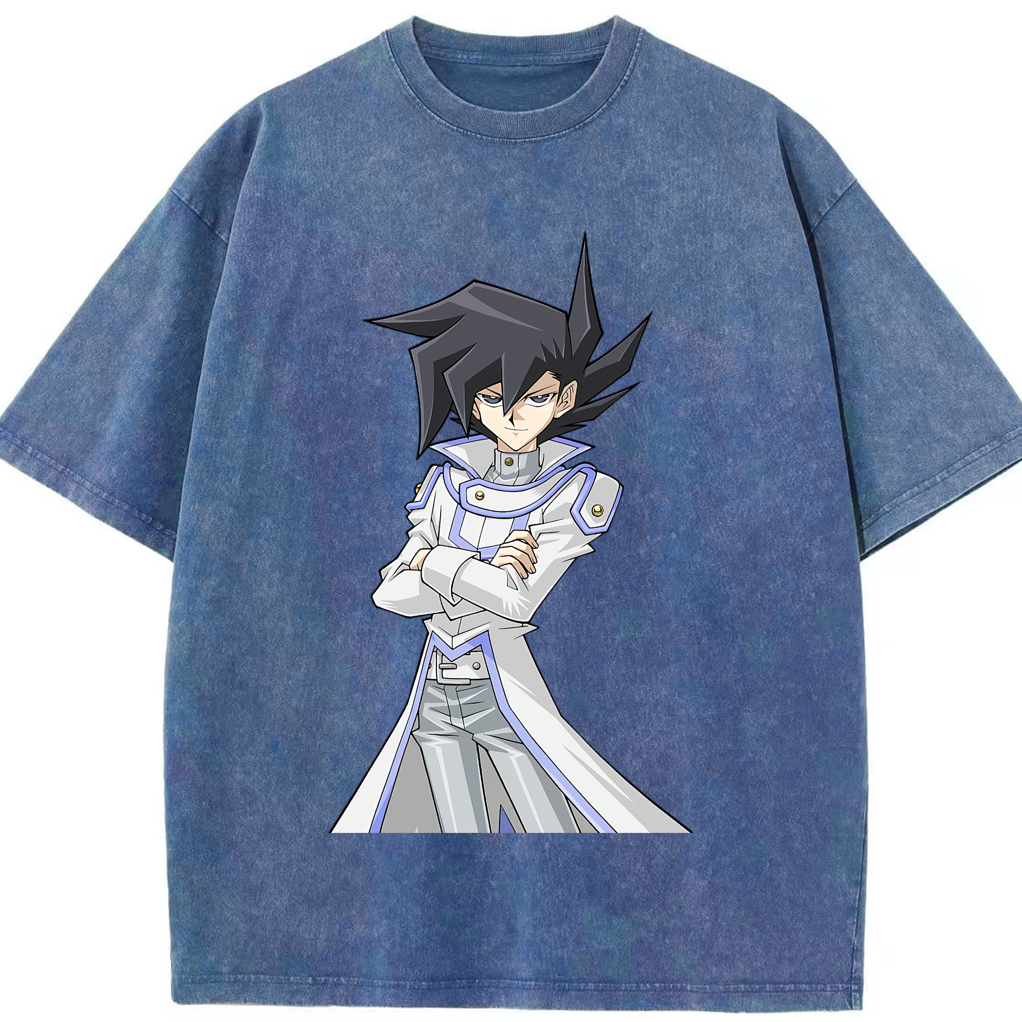 （画像用） 遊☆戯☆王 Yu-Gi-Oh! 綿100% ヴィンテージ風 半袖Tシャツ（フロントプリント）