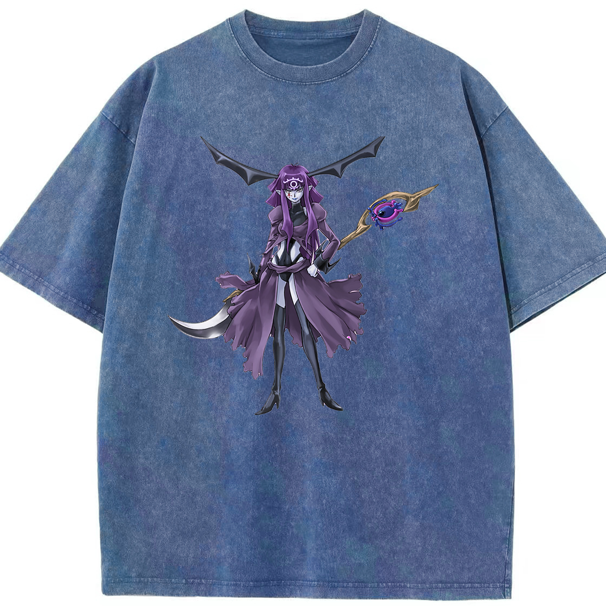 （画像用） 遊☆戯☆王 Yu-Gi-Oh! 綿100% ヴィンテージ風 半袖Tシャツ（フロントプリント）
