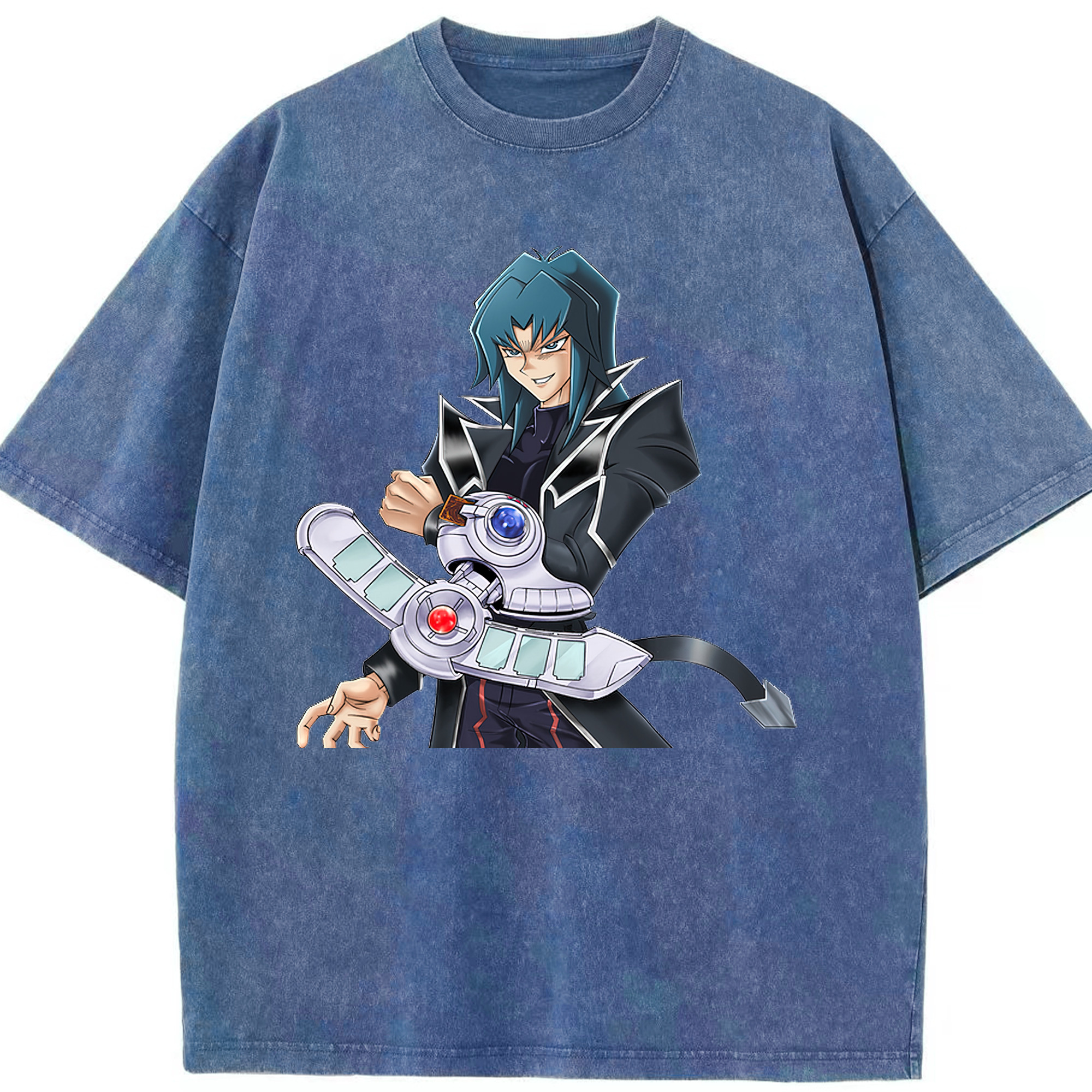 （画像用） 遊☆戯☆王 Yu-Gi-Oh! 綿100% ヴィンテージ風 半袖Tシャツ（フロントプリント）