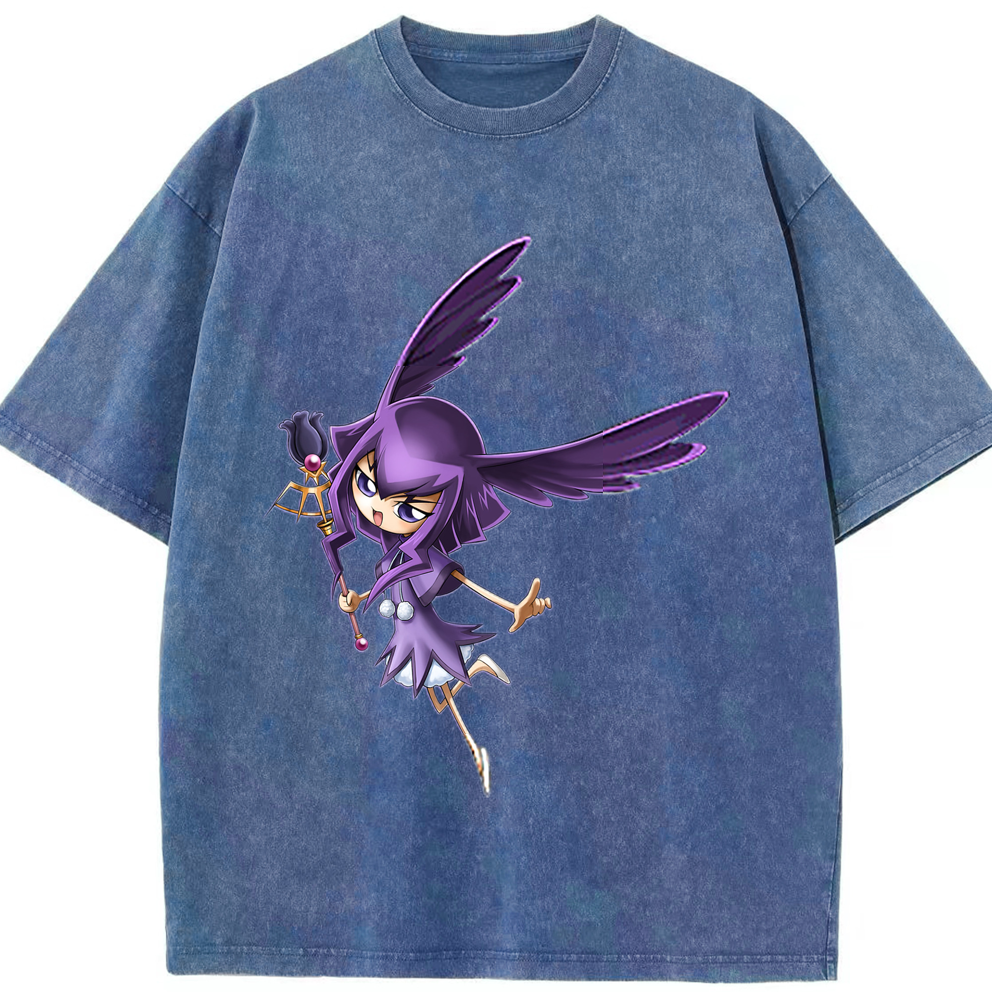 （画像用） 遊☆戯☆王 Yu-Gi-Oh! 綿100% ヴィンテージ風 半袖Tシャツ（フロントプリント）