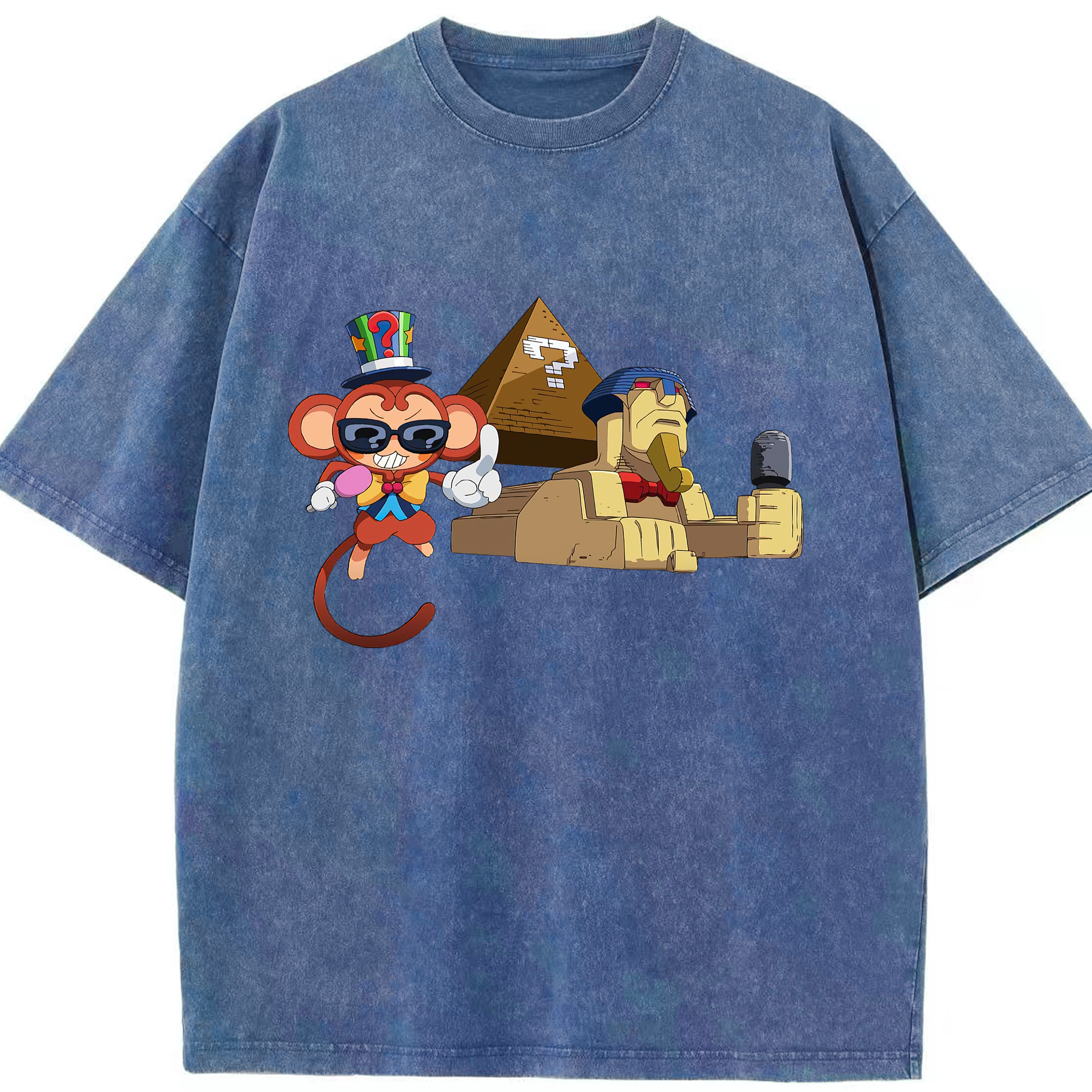 （画像用） 遊☆戯☆王 Yu-Gi-Oh! 綿100% ヴィンテージ風 半袖Tシャツ（フロントプリント）