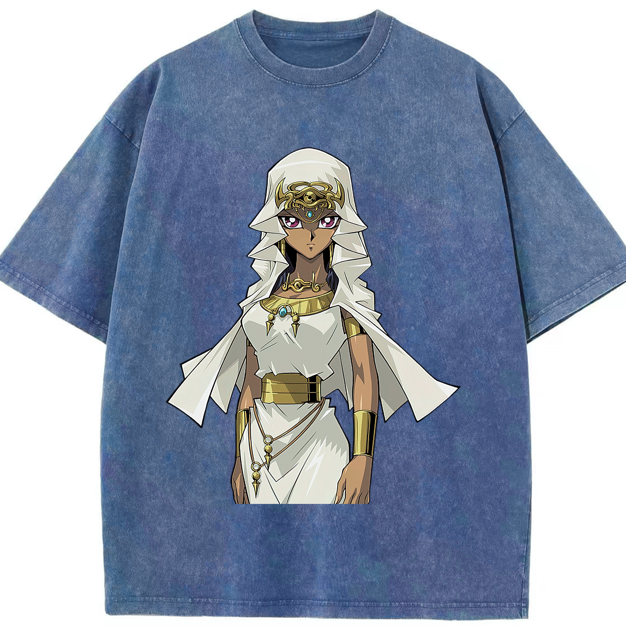（画像用） 遊☆戯☆王 Yu-Gi-Oh! 綿100% ヴィンテージ風 半袖Tシャツ（フロントプリント）