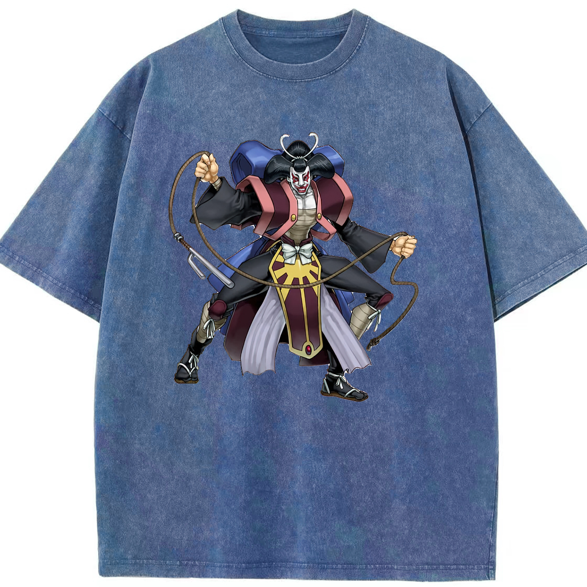 （画像用） 遊☆戯☆王 Yu-Gi-Oh! 綿100% ヴィンテージ風 半袖Tシャツ（フロントプリント）