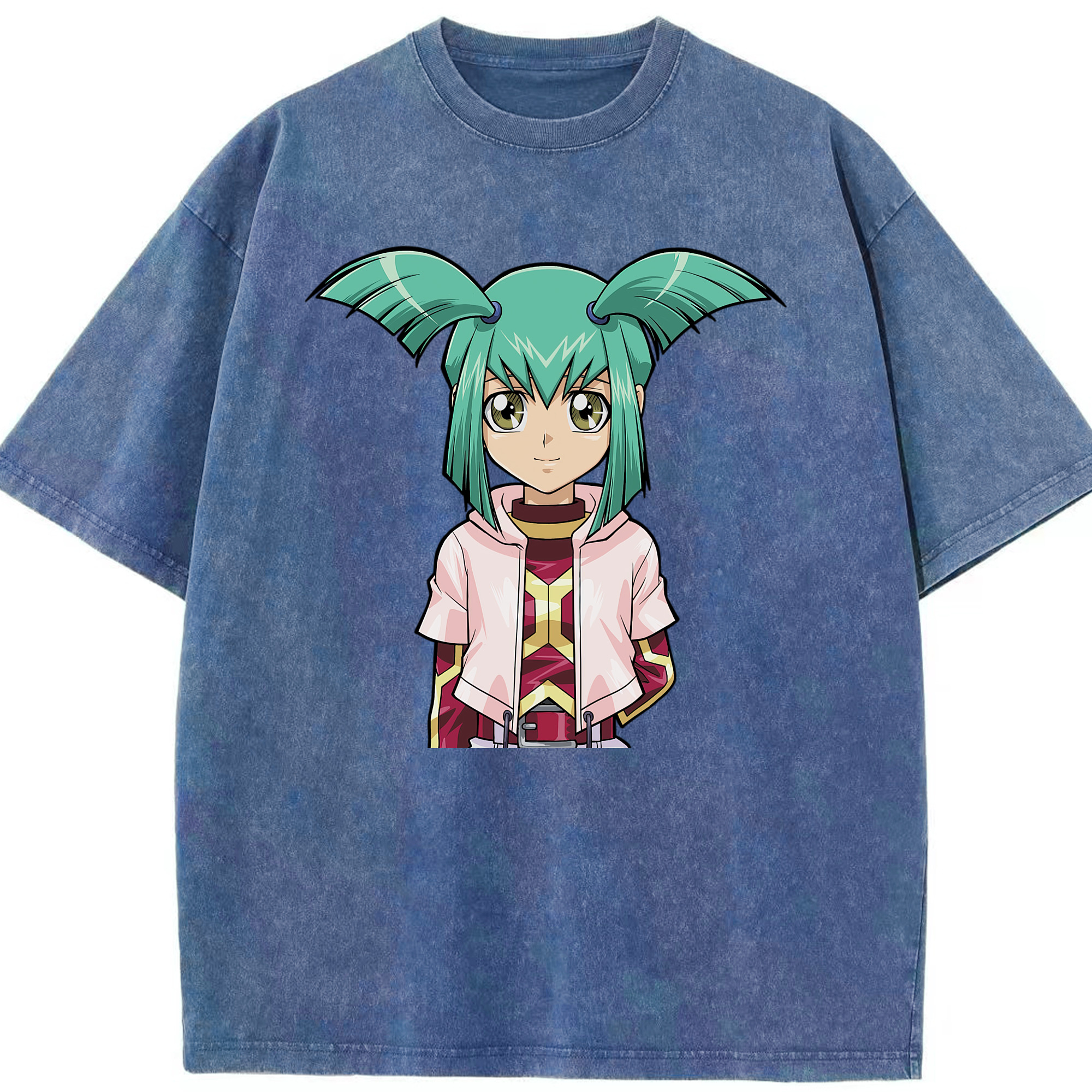 （画像用） 遊☆戯☆王 Yu-Gi-Oh! 綿100% ヴィンテージ風 半袖Tシャツ（フロントプリント）