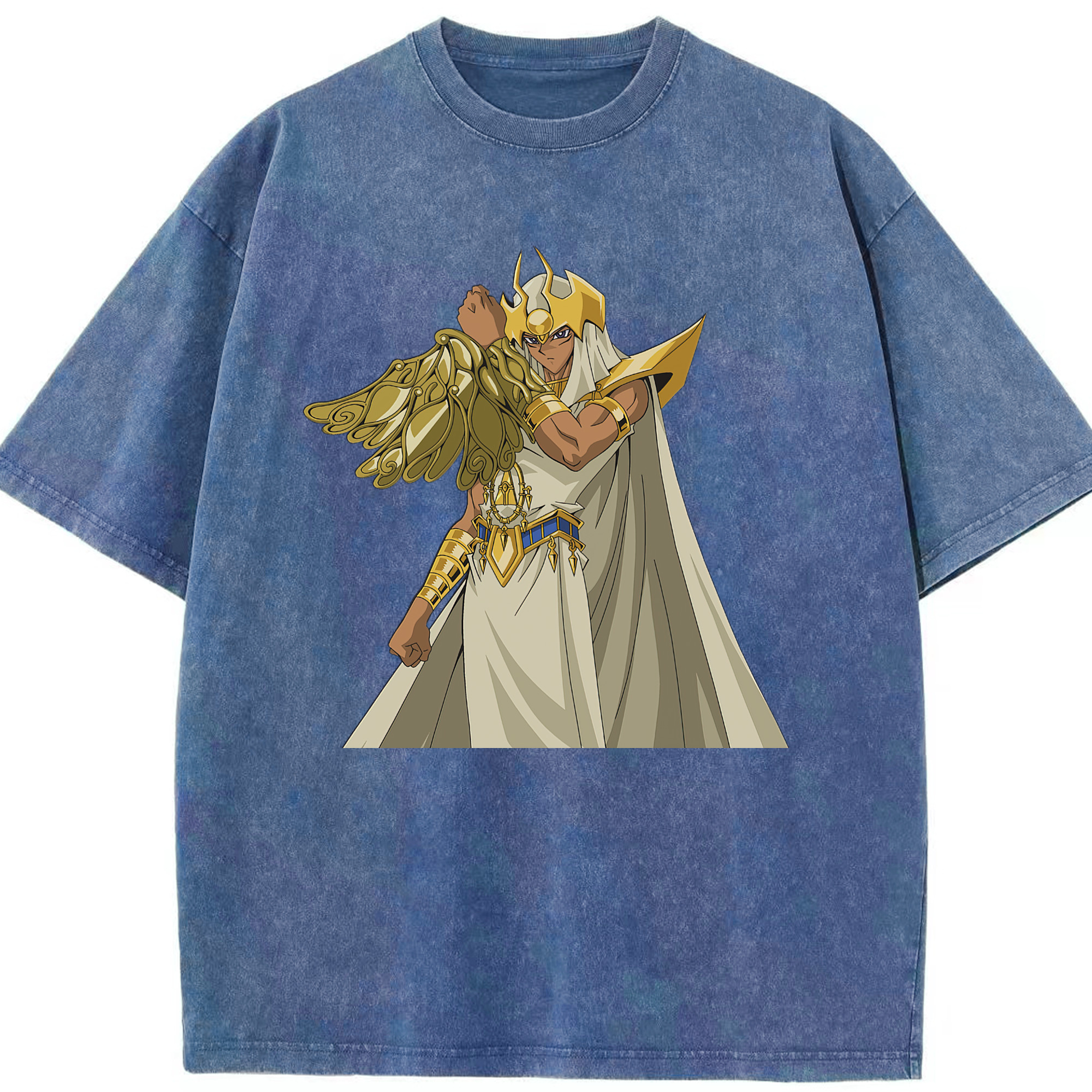 （画像用） 遊☆戯☆王 Yu-Gi-Oh! 綿100% ヴィンテージ風 半袖Tシャツ（フロントプリント）