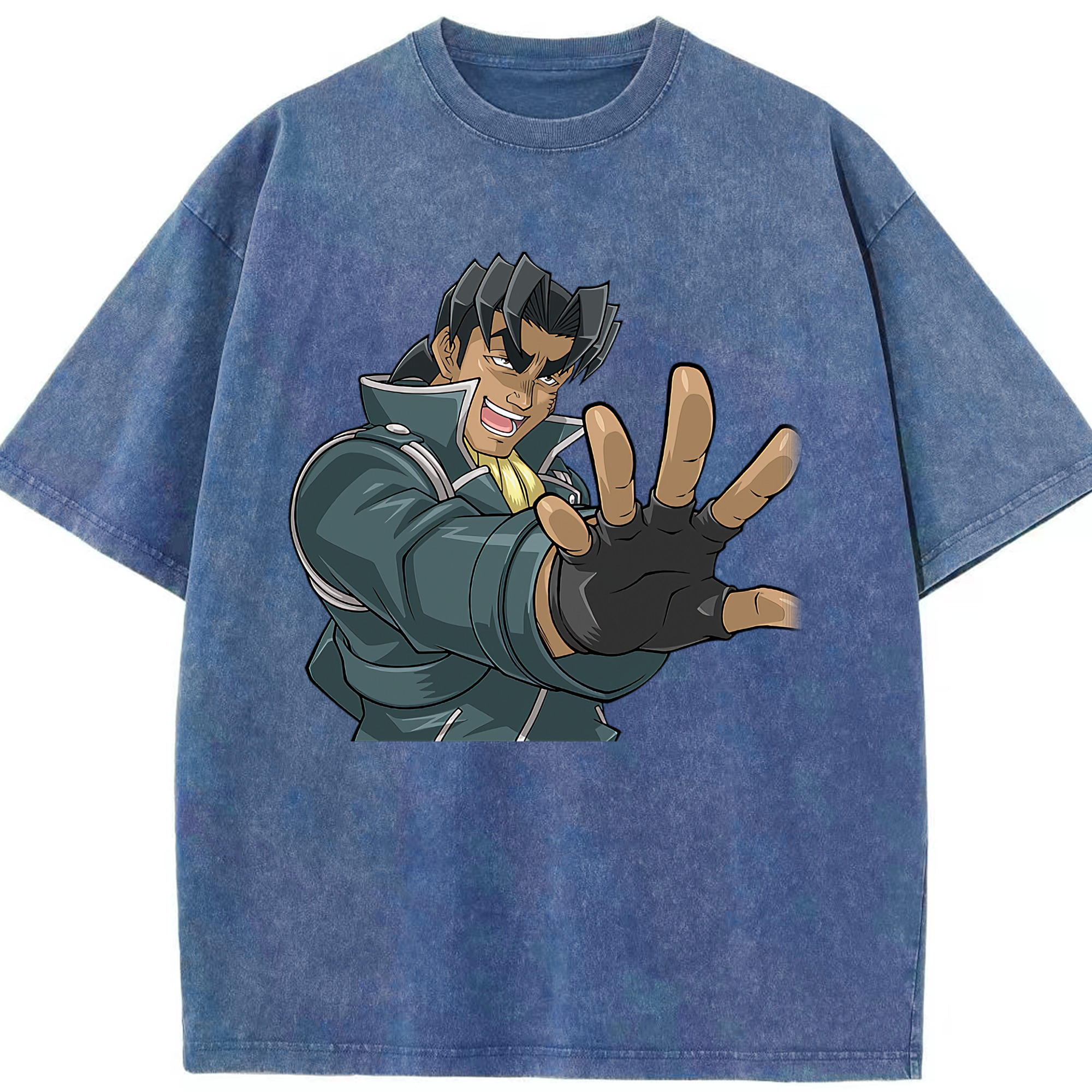 （画像用） 遊☆戯☆王 Yu-Gi-Oh! 綿100% ヴィンテージ風 半袖Tシャツ（フロントプリント）