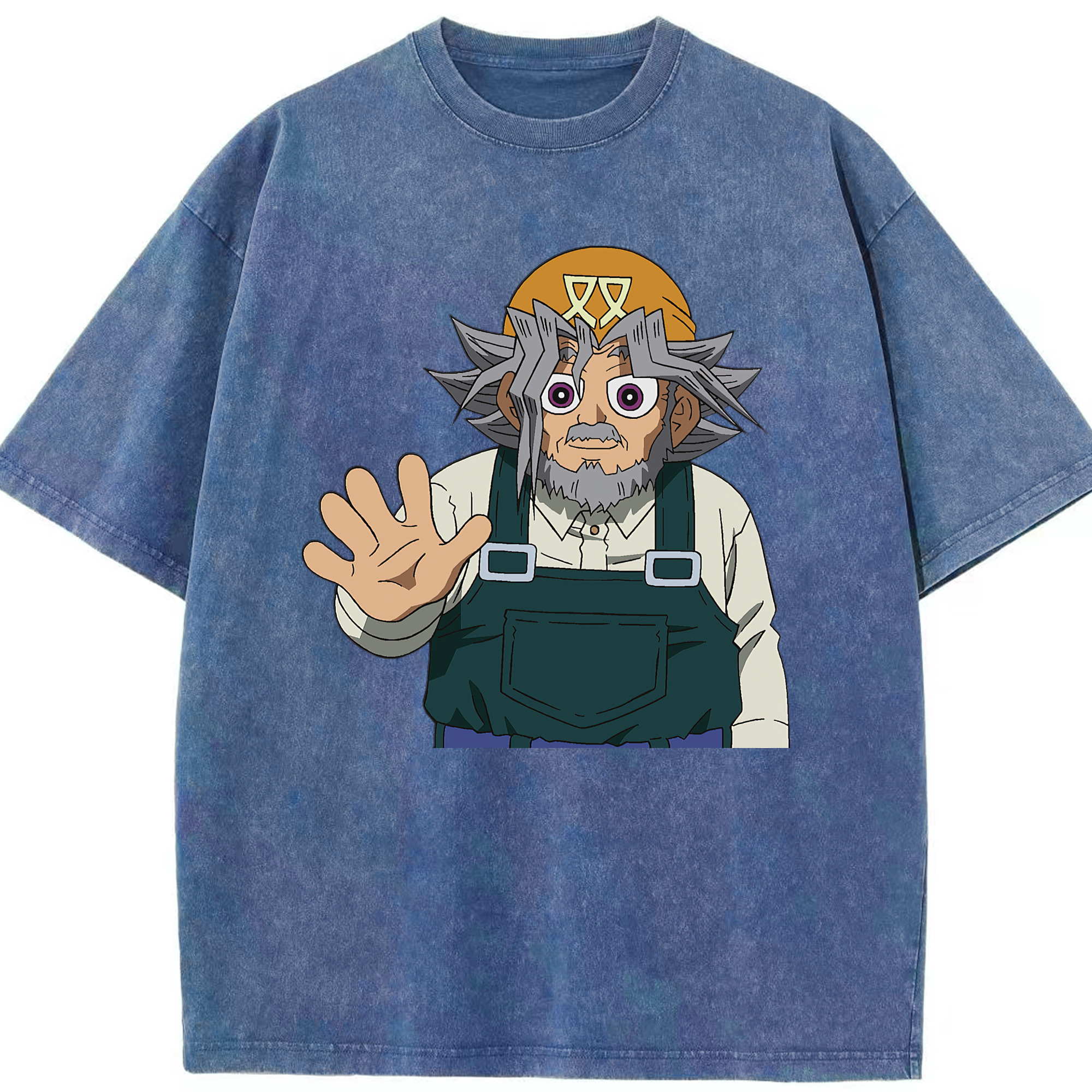 （画像用） 遊☆戯☆王 Yu-Gi-Oh! 綿100% ヴィンテージ風 半袖Tシャツ（フロントプリント）