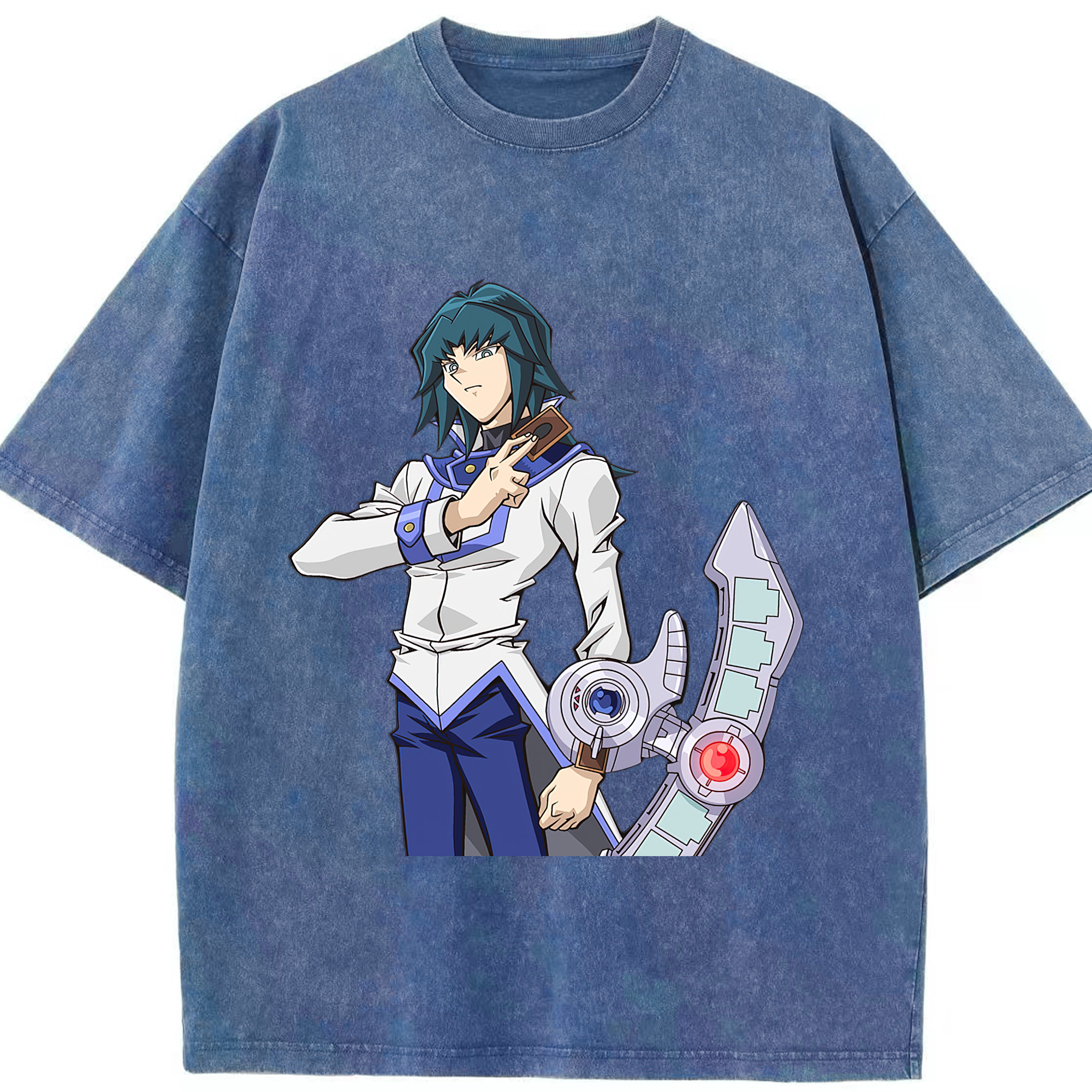 （画像用） 遊☆戯☆王 Yu-Gi-Oh! 綿100% ヴィンテージ風 半袖Tシャツ（フロントプリント）