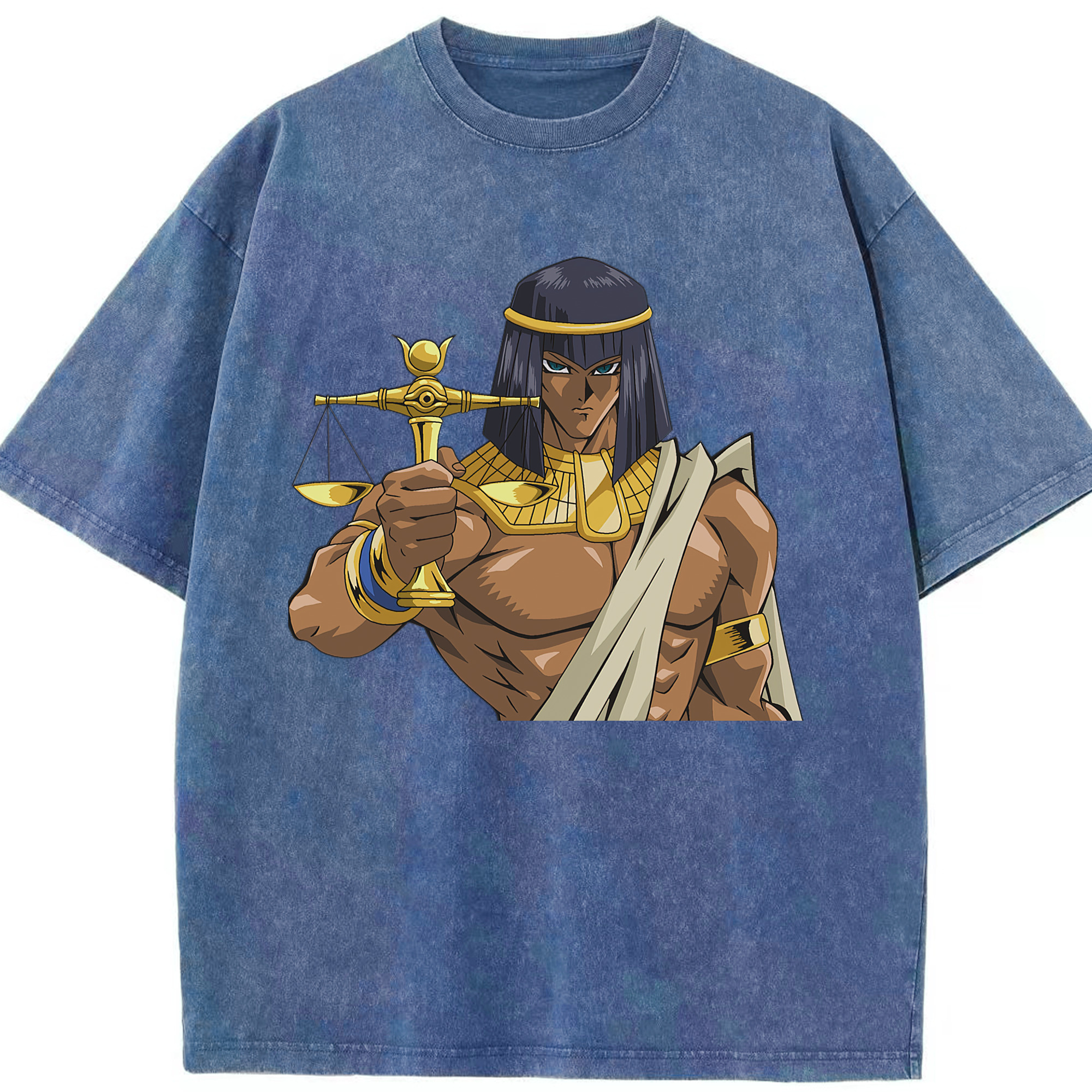 （画像用） 遊☆戯☆王 Yu-Gi-Oh! 綿100% ヴィンテージ風 半袖Tシャツ（フロントプリント）