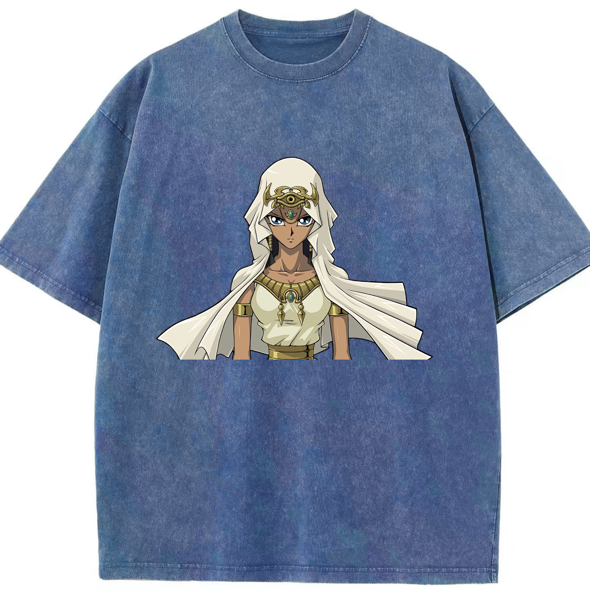 （画像用） 遊☆戯☆王 Yu-Gi-Oh! 綿100% ヴィンテージ風 半袖Tシャツ（フロントプリント）
