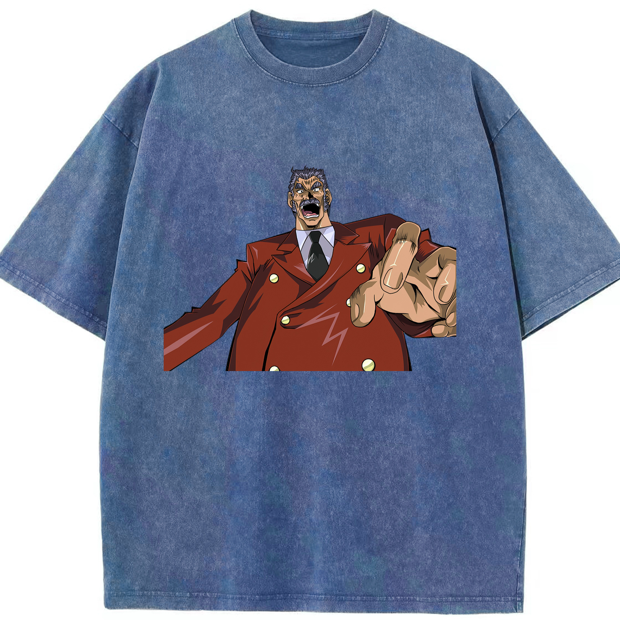 （画像用） 遊☆戯☆王 Yu-Gi-Oh! 綿100% ヴィンテージ風 半袖Tシャツ（フロントプリント）