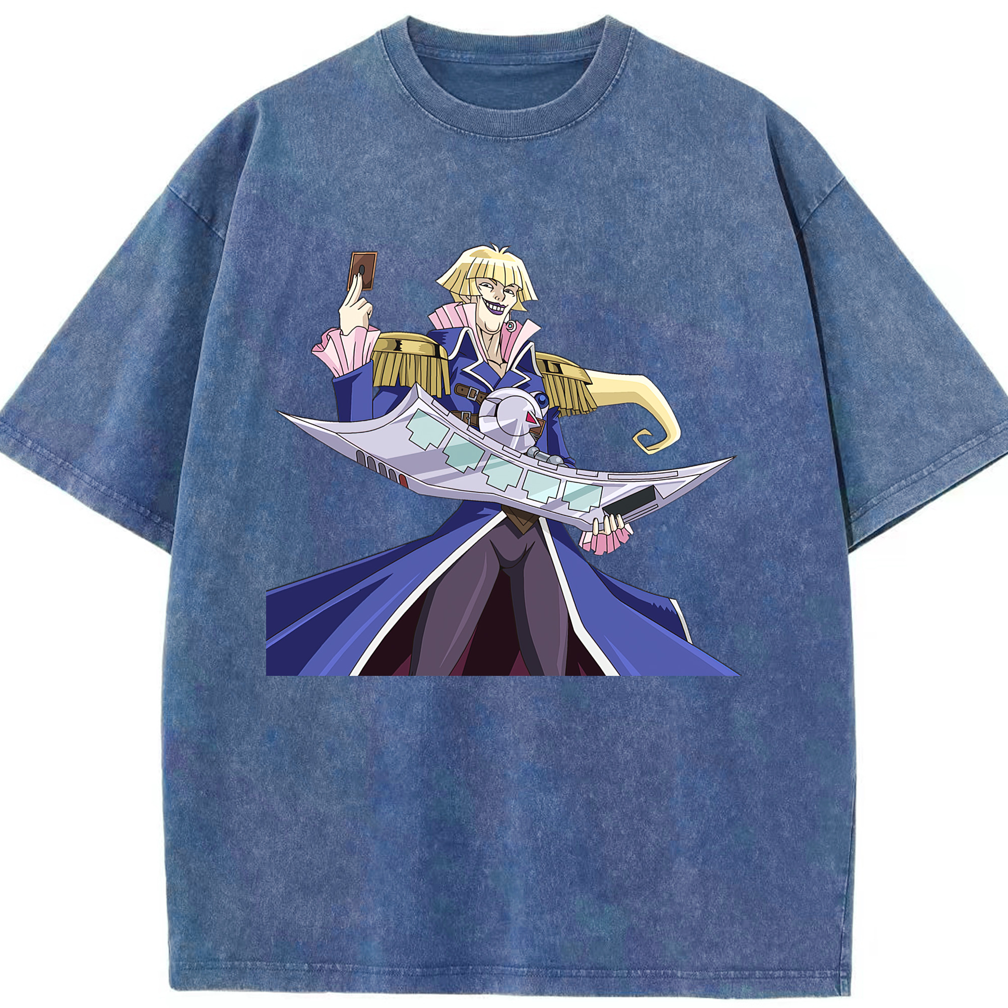 （画像用） 遊☆戯☆王 Yu-Gi-Oh! 綿100% ヴィンテージ風 半袖Tシャツ（フロントプリント）