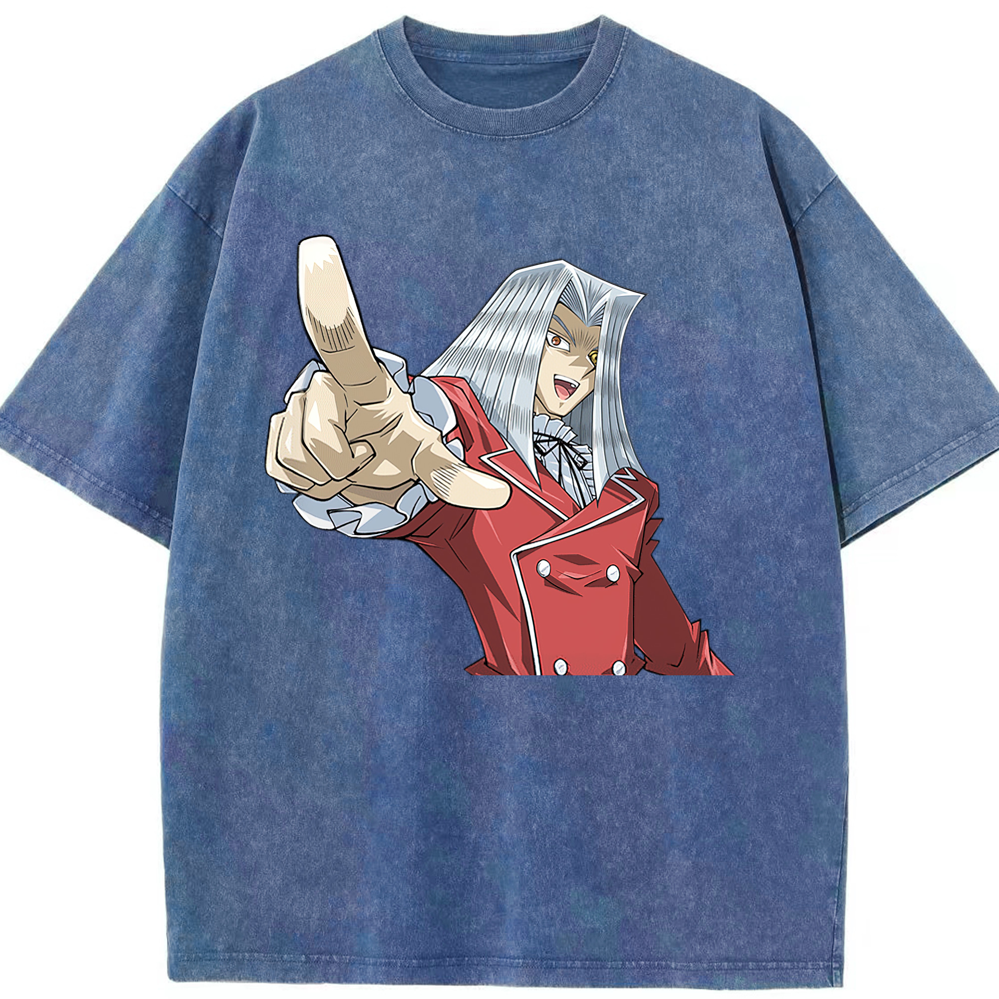 （画像用） 遊☆戯☆王 Yu-Gi-Oh! 綿100% ヴィンテージ風 半袖Tシャツ（フロントプリント）