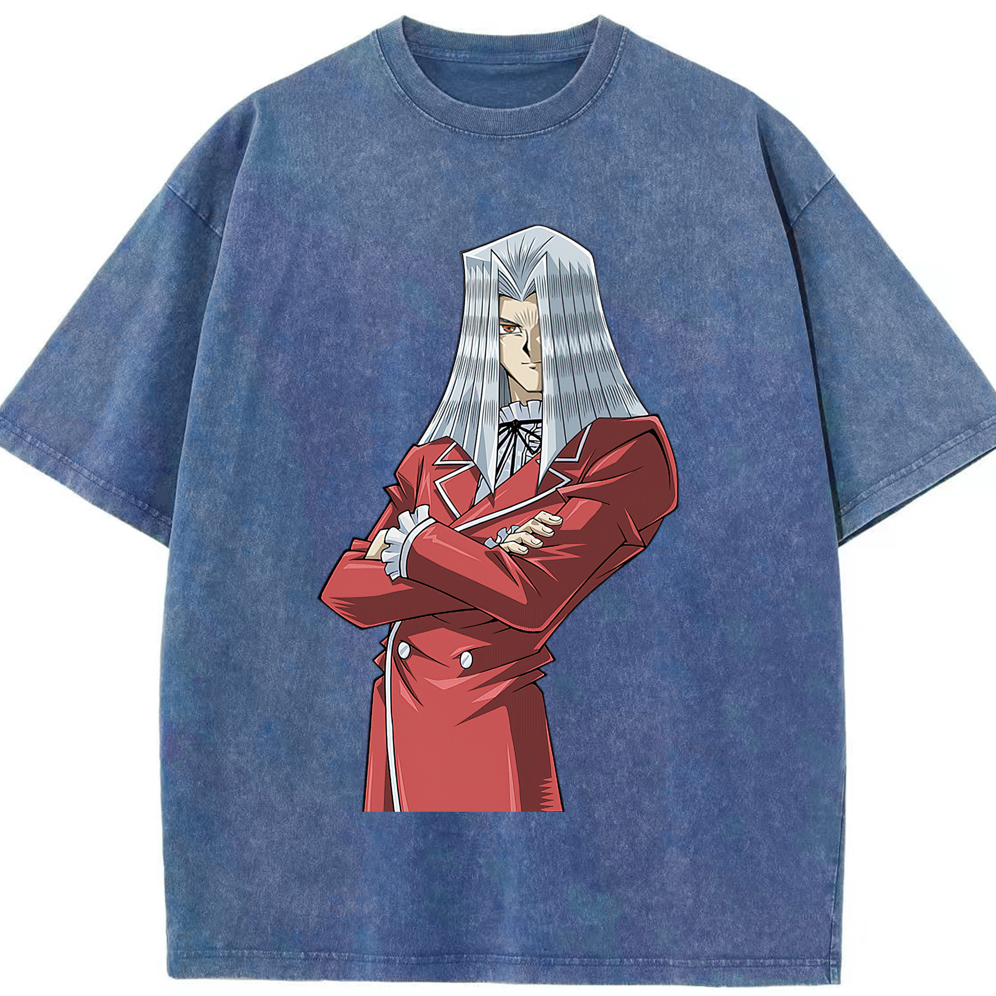 （画像用） 遊☆戯☆王 Yu-Gi-Oh! 綿100% ヴィンテージ風 半袖Tシャツ（フロントプリント）