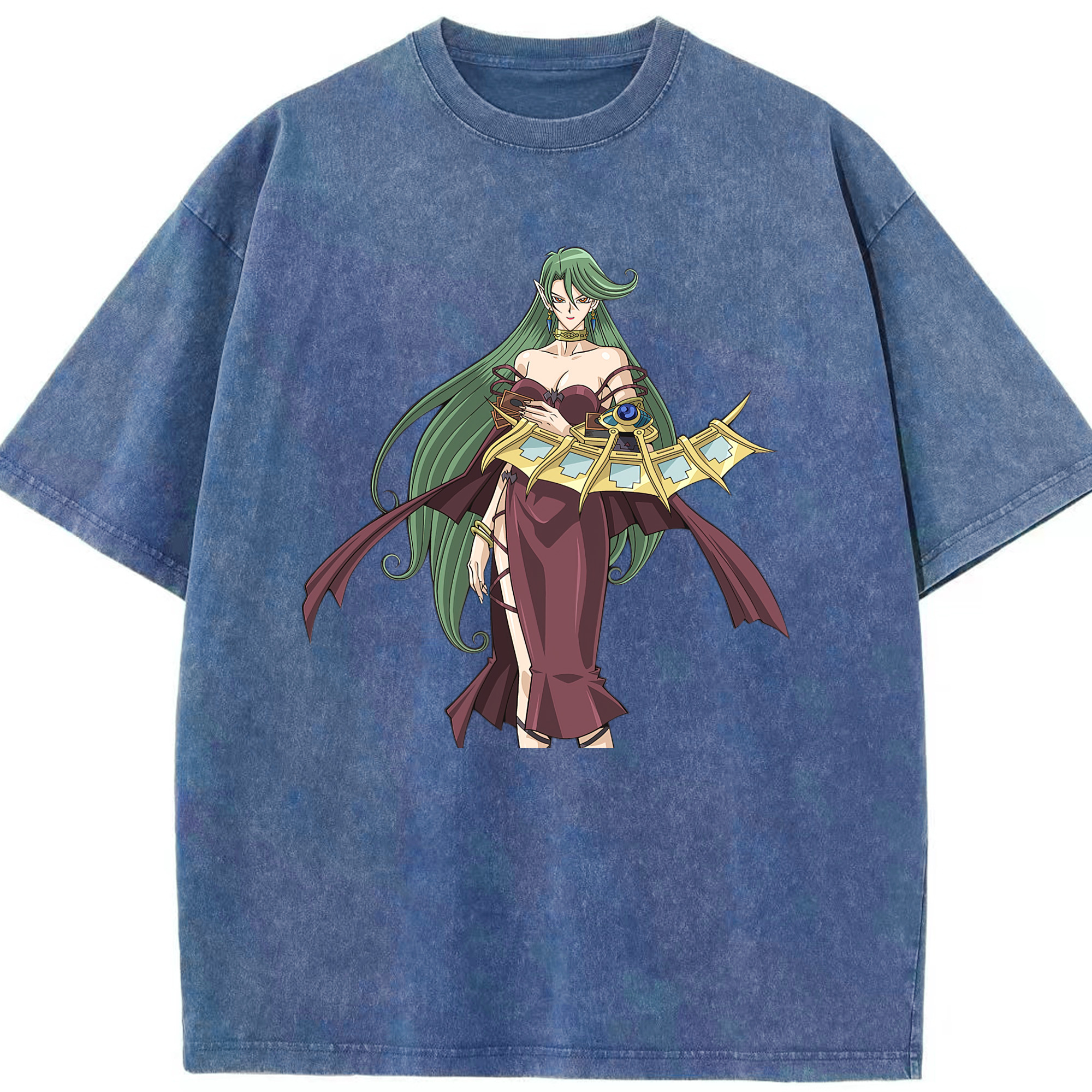 （画像用） 遊☆戯☆王 Yu-Gi-Oh! 綿100% ヴィンテージ風 半袖Tシャツ（フロントプリント）