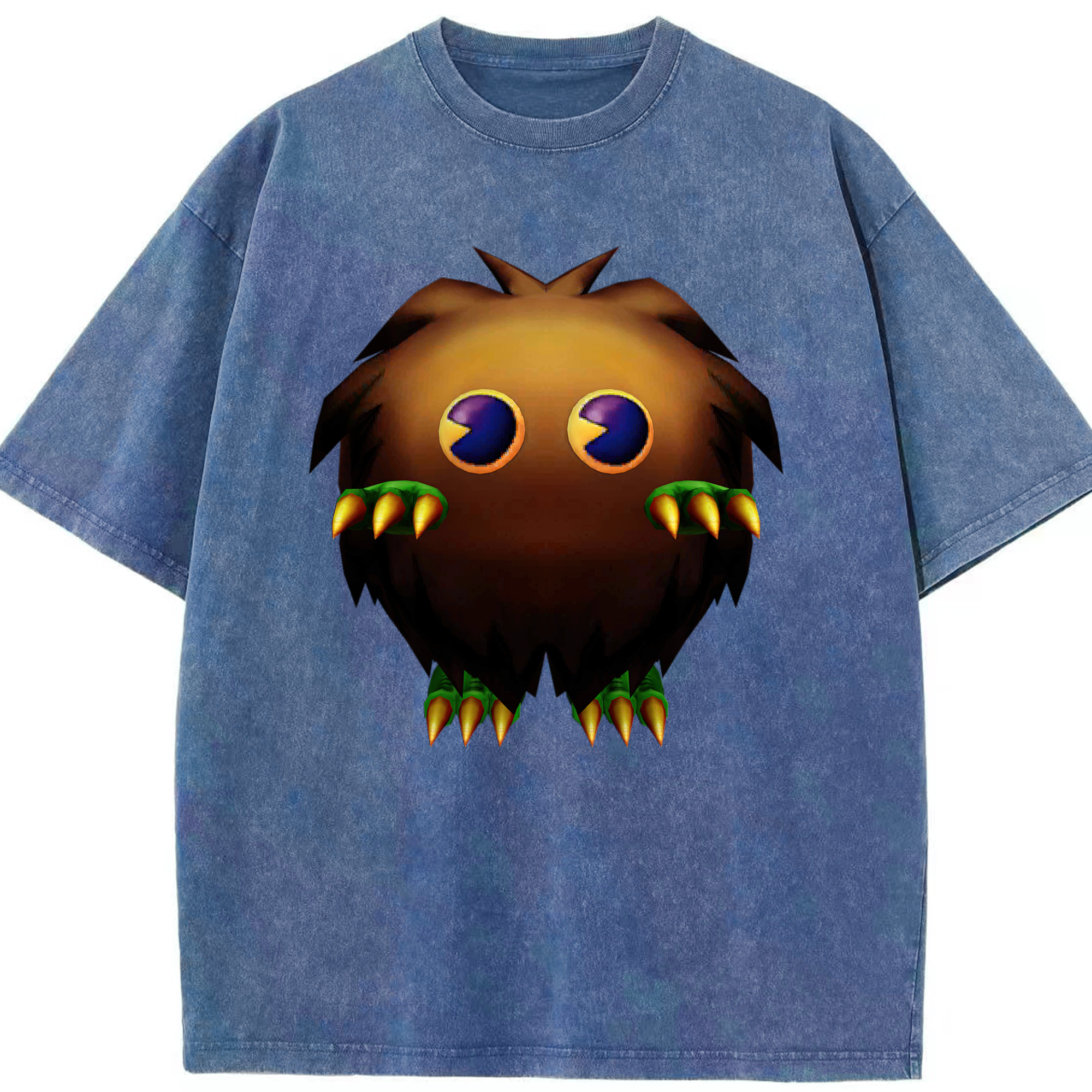 （画像用） 遊☆戯☆王 Yu-Gi-Oh! 綿100% ヴィンテージ風 半袖Tシャツ（フロントプリント）