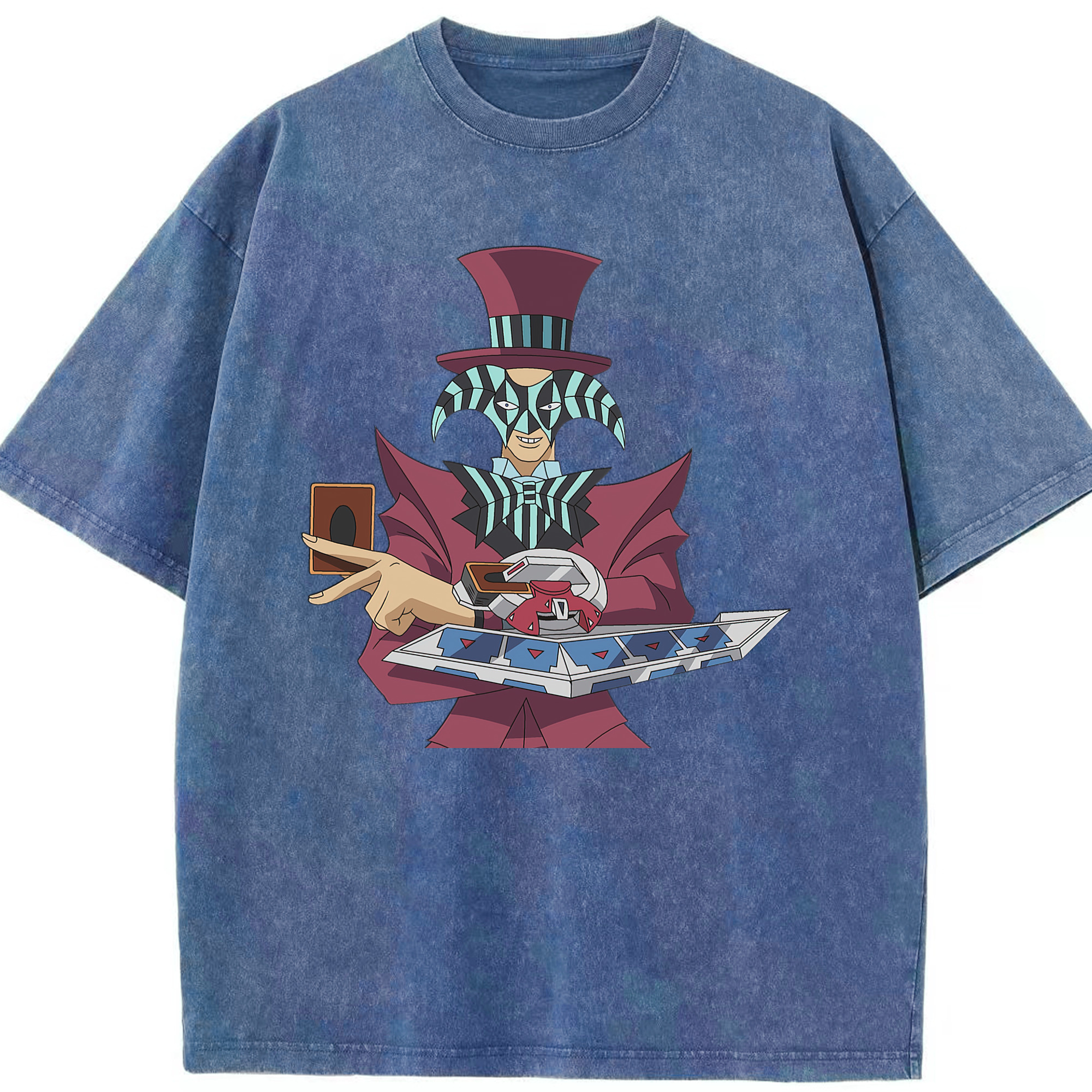 （画像用） 遊☆戯☆王 Yu-Gi-Oh! 綿100% ヴィンテージ風 半袖Tシャツ（フロントプリント）