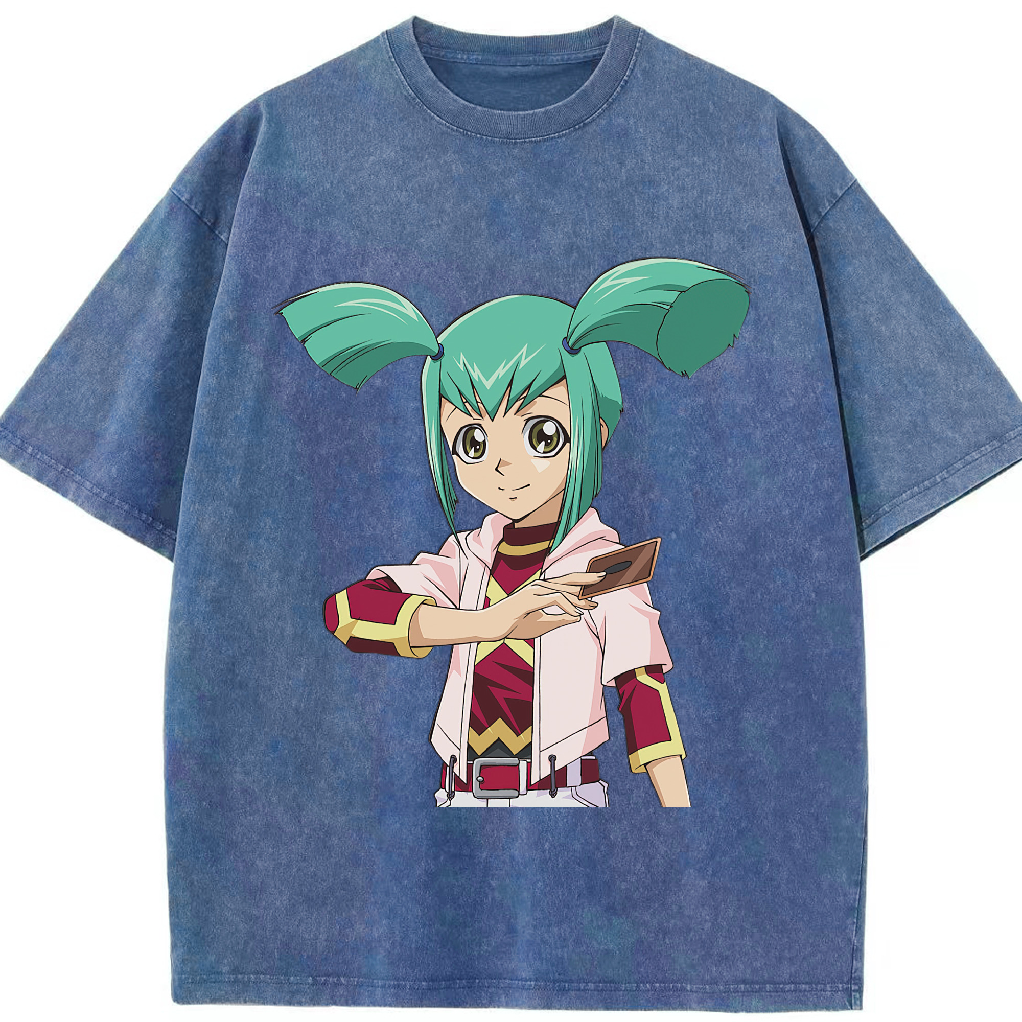 （画像用） 遊☆戯☆王 Yu-Gi-Oh! 綿100% ヴィンテージ風 半袖Tシャツ（フロントプリント）