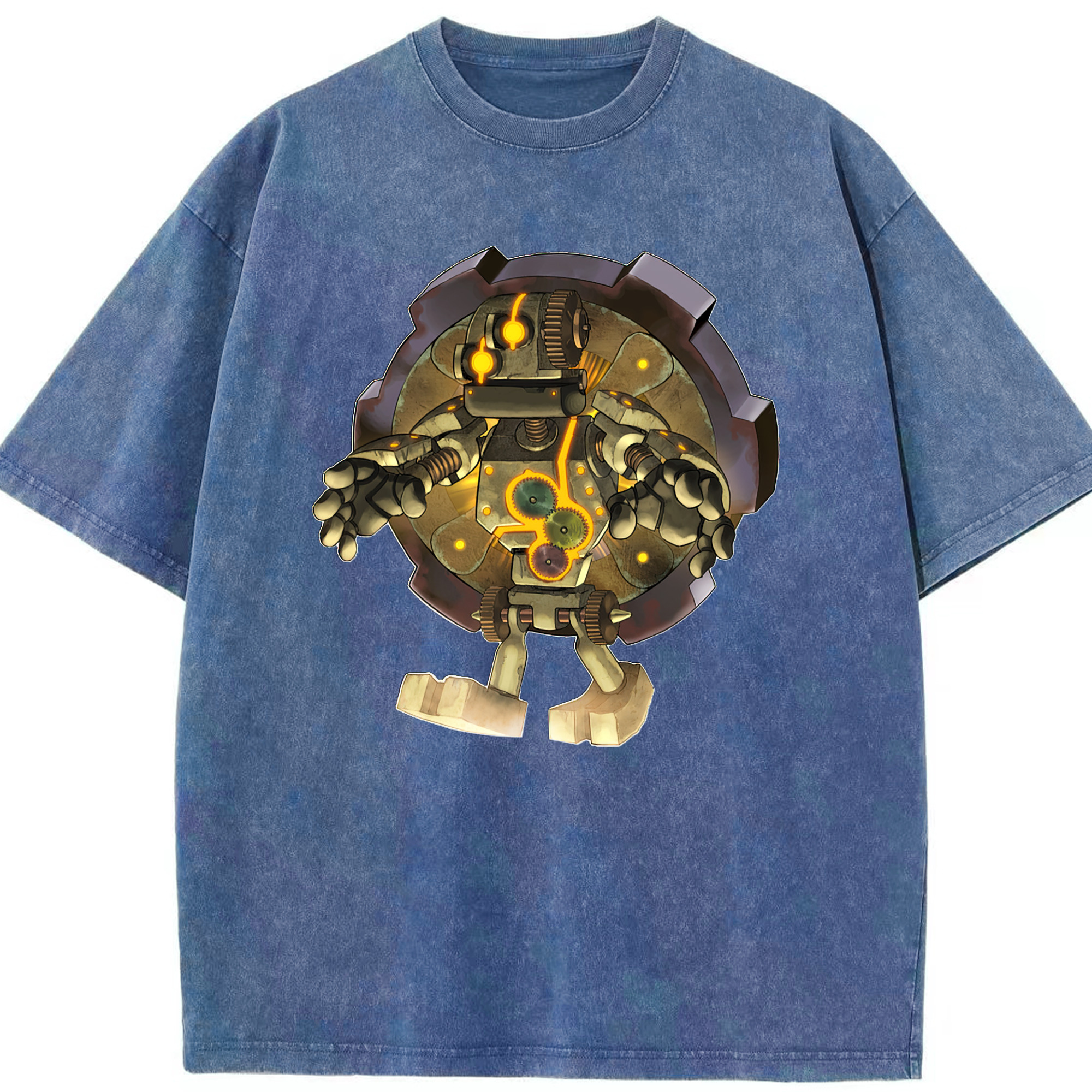 （画像用） 遊☆戯☆王 Yu-Gi-Oh! 綿100% ヴィンテージ風 半袖Tシャツ（フロントプリント）