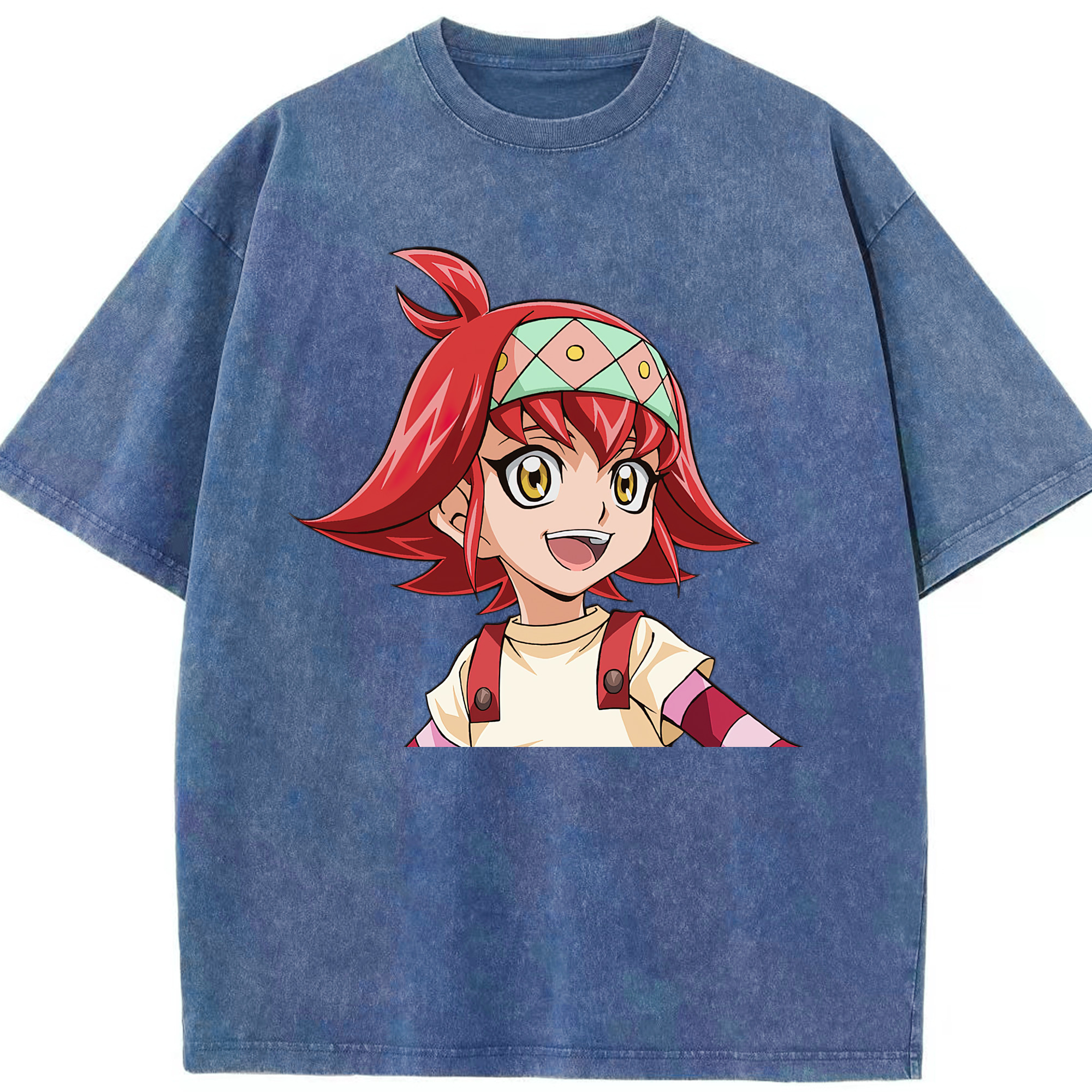 （画像用） 遊☆戯☆王 Yu-Gi-Oh! 綿100% ヴィンテージ風 半袖Tシャツ（フロントプリント）
