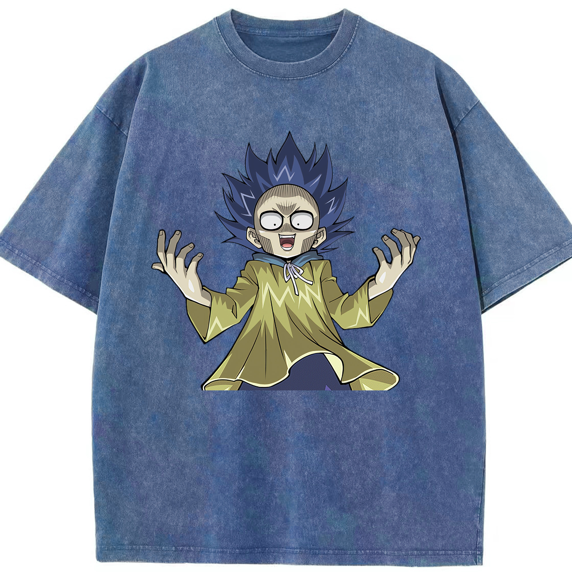 （画像用） 遊☆戯☆王 Yu-Gi-Oh! 綿100% ヴィンテージ風 半袖Tシャツ（フロントプリント）