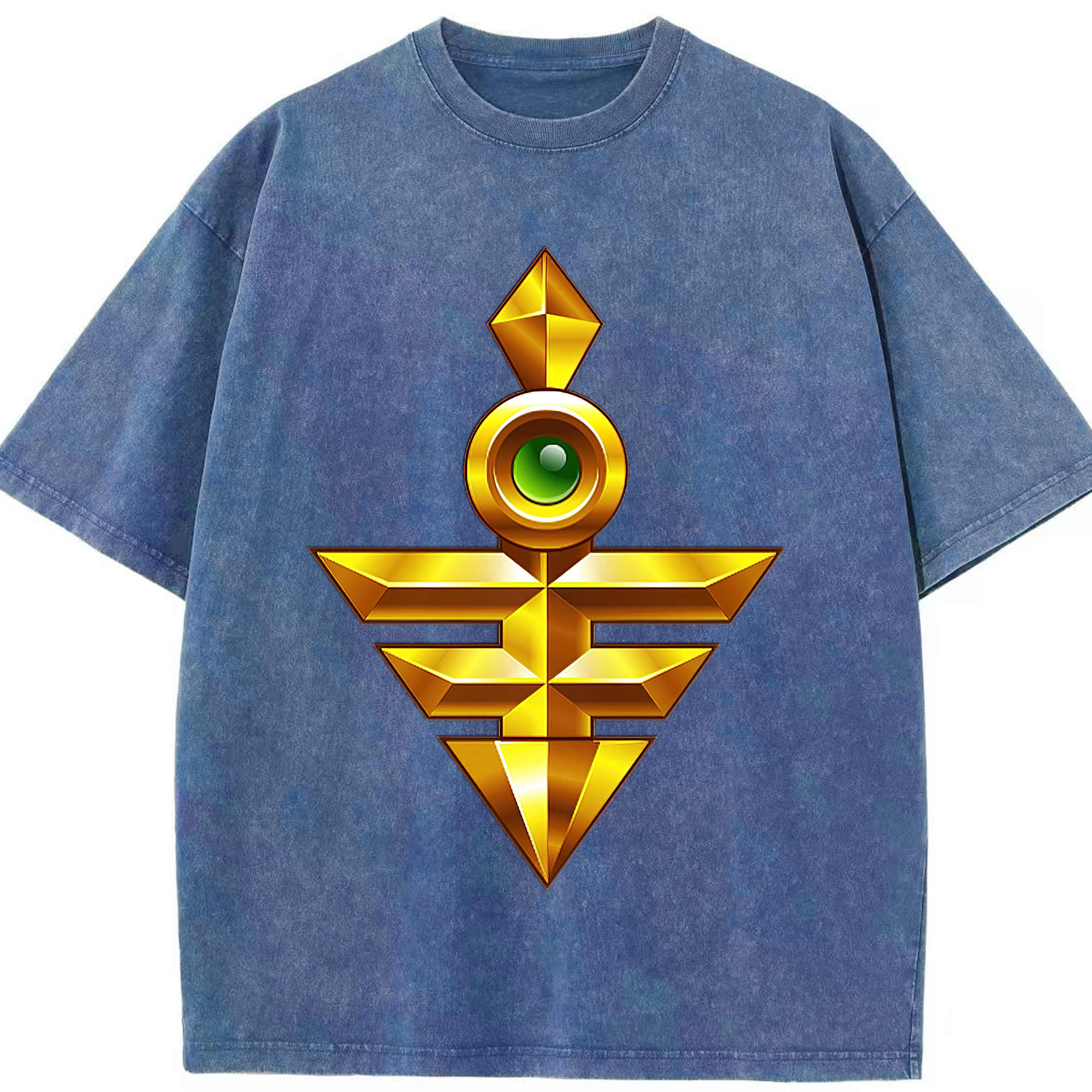 （画像用） 遊☆戯☆王 Yu-Gi-Oh! 綿100% ヴィンテージ風 半袖Tシャツ（フロントプリント）