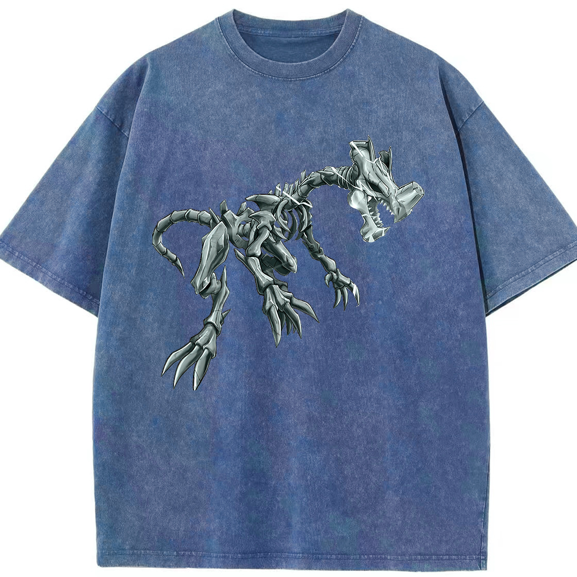 （画像用） 遊☆戯☆王 Yu-Gi-Oh! 綿100% ヴィンテージ風 半袖Tシャツ（フロントプリント）