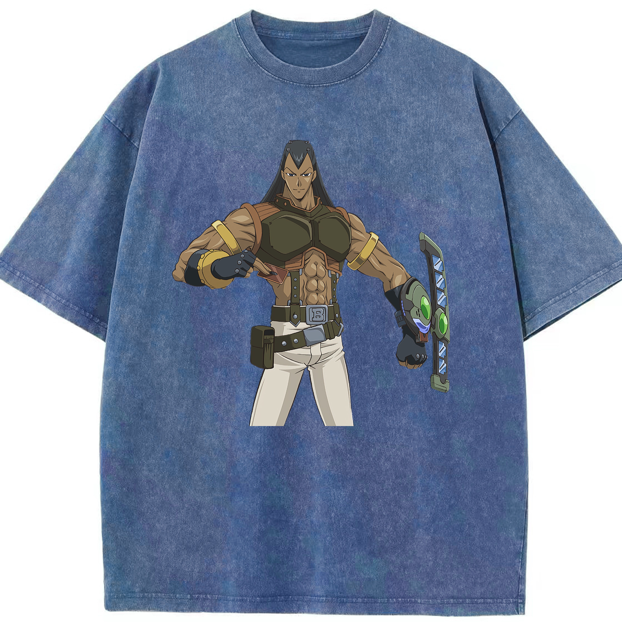 （画像用） 遊☆戯☆王 Yu-Gi-Oh! 綿100% ヴィンテージ風 半袖Tシャツ（フロントプリント）