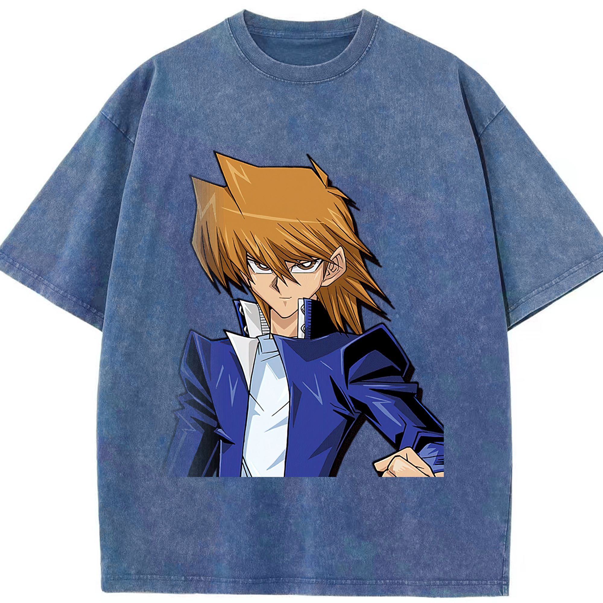 （画像用） 遊☆戯☆王 Yu-Gi-Oh! 綿100% ヴィンテージ風 半袖Tシャツ（フロントプリント）
