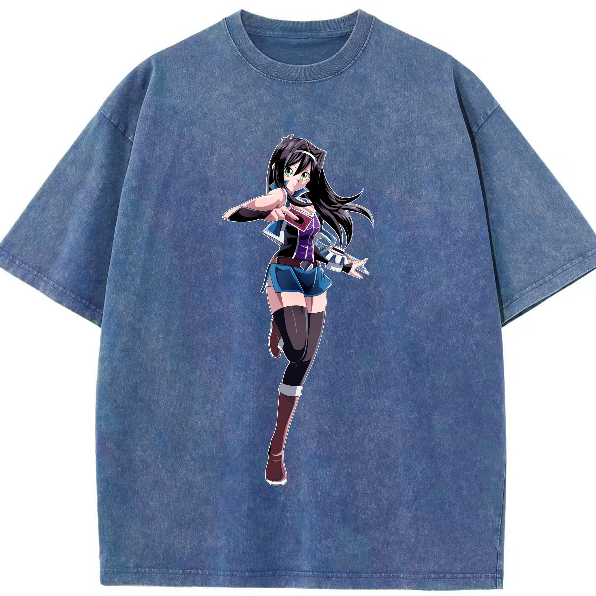 （画像用） 遊☆戯☆王 Yu-Gi-Oh! 綿100% ヴィンテージ風 半袖Tシャツ（フロントプリント）