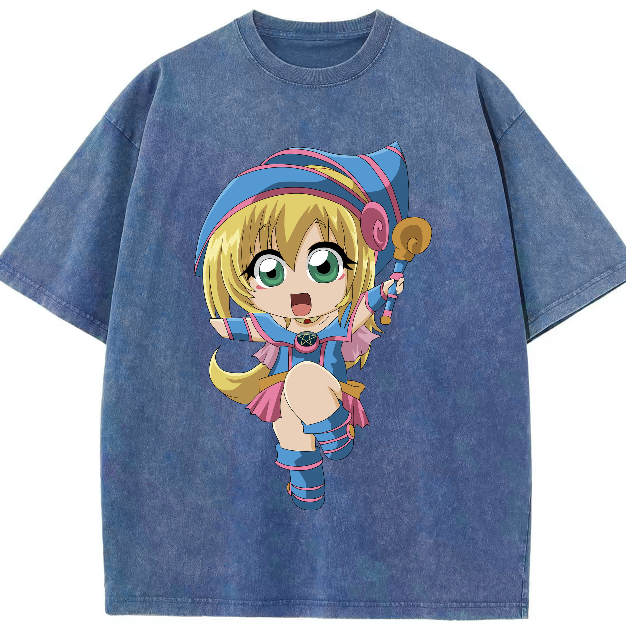 （画像用） 遊☆戯☆王 Yu-Gi-Oh! 綿100% ヴィンテージ風 半袖Tシャツ（フロントプリント）