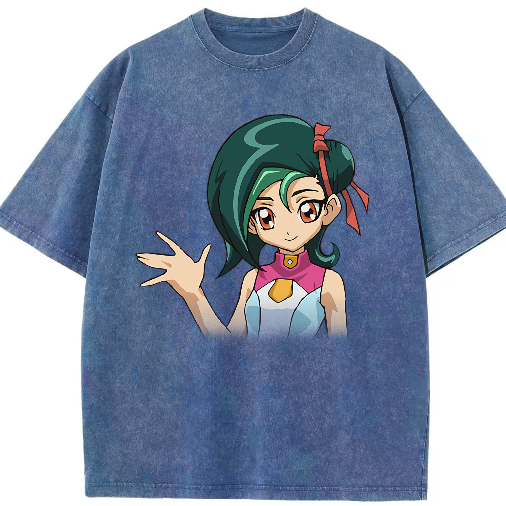 （画像用） 遊☆戯☆王 Yu-Gi-Oh! 綿100% ヴィンテージ風 半袖Tシャツ（フロントプリント）