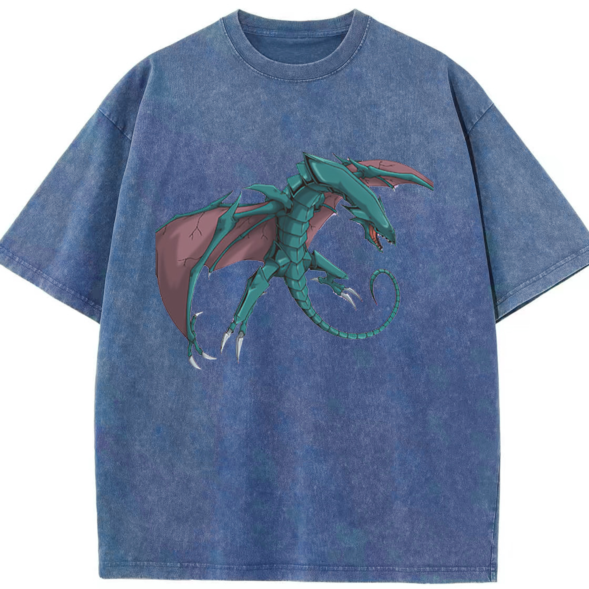 （画像用） 遊☆戯☆王 Yu-Gi-Oh! 綿100% ヴィンテージ風 半袖Tシャツ（フロントプリント）