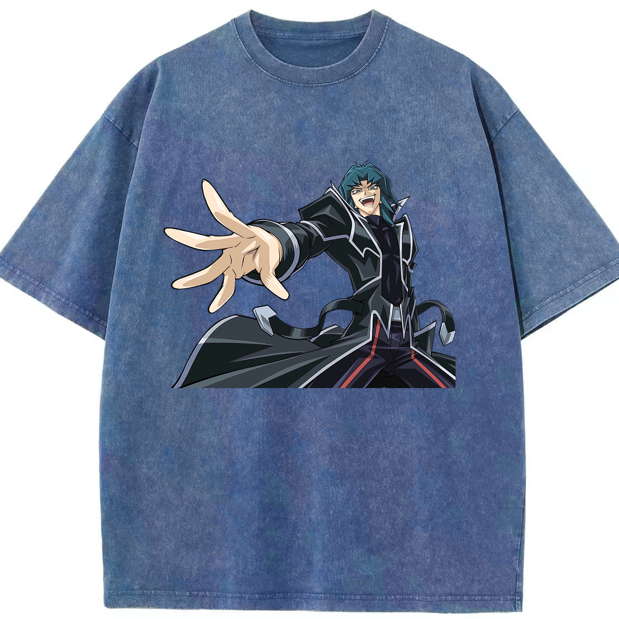 （画像用） 遊☆戯☆王 Yu-Gi-Oh! 綿100% ヴィンテージ風 半袖Tシャツ（フロントプリント）