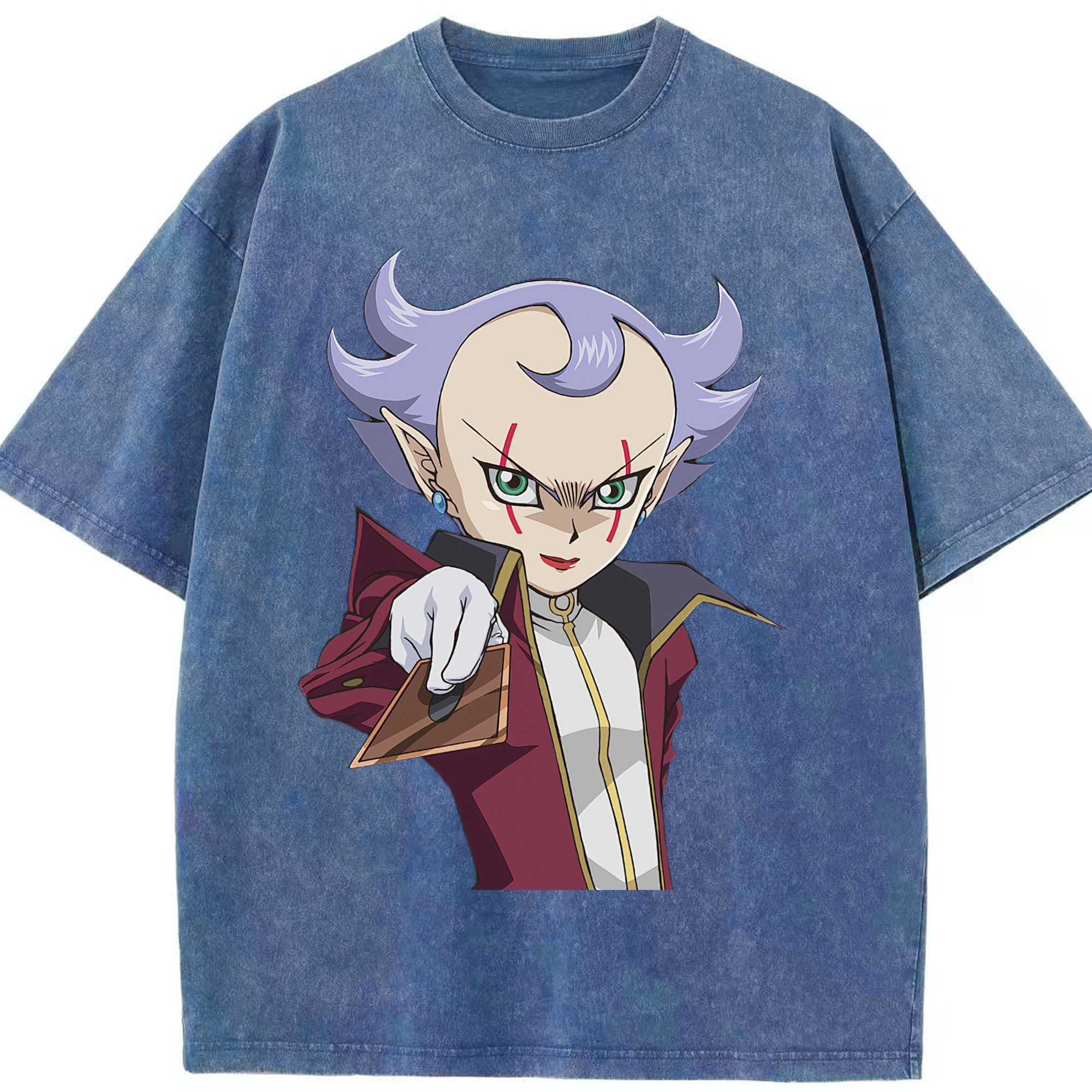 （画像用） 遊☆戯☆王 Yu-Gi-Oh! 綿100% ヴィンテージ風 半袖Tシャツ（フロントプリント）