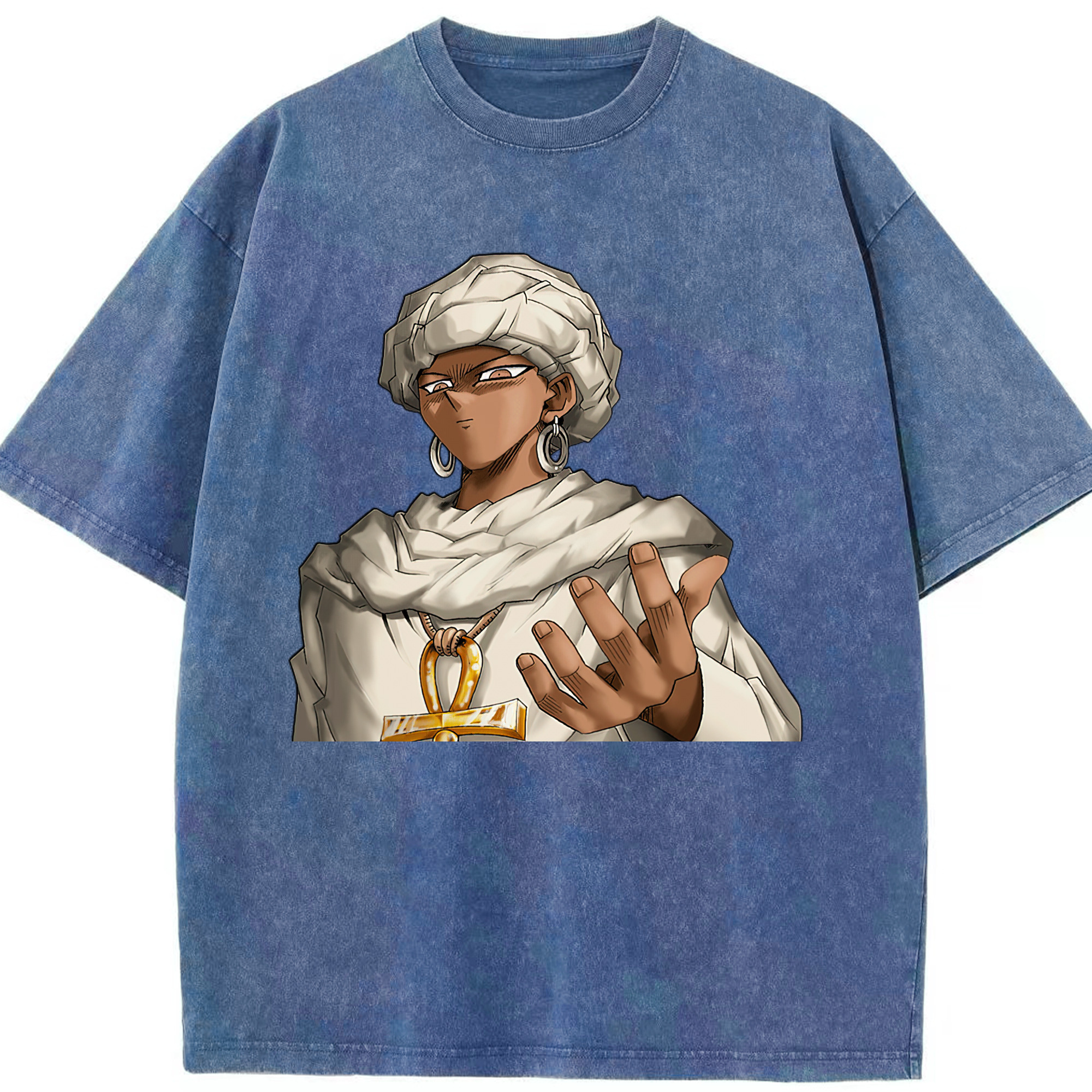 （画像用） 遊☆戯☆王 Yu-Gi-Oh! 綿100% ヴィンテージ風 半袖Tシャツ（フロントプリント）