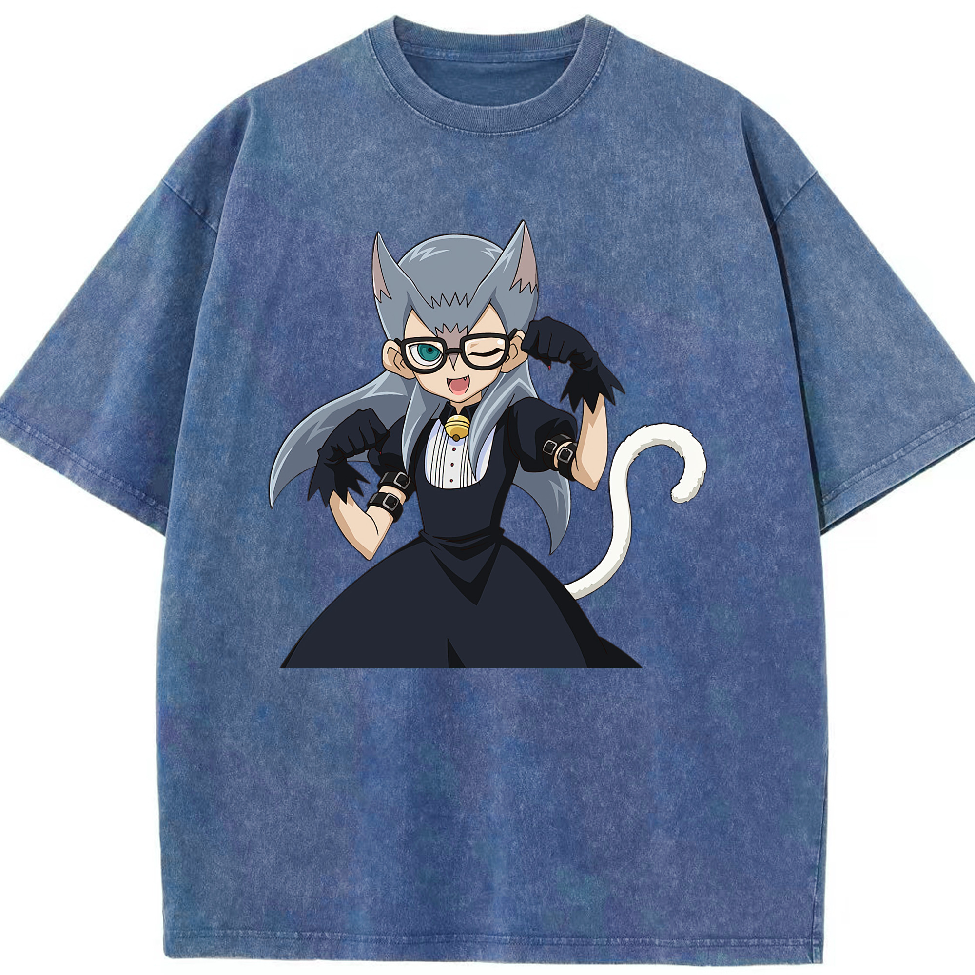 （画像用） 遊☆戯☆王 Yu-Gi-Oh! 綿100% ヴィンテージ風 半袖Tシャツ（フロントプリント）