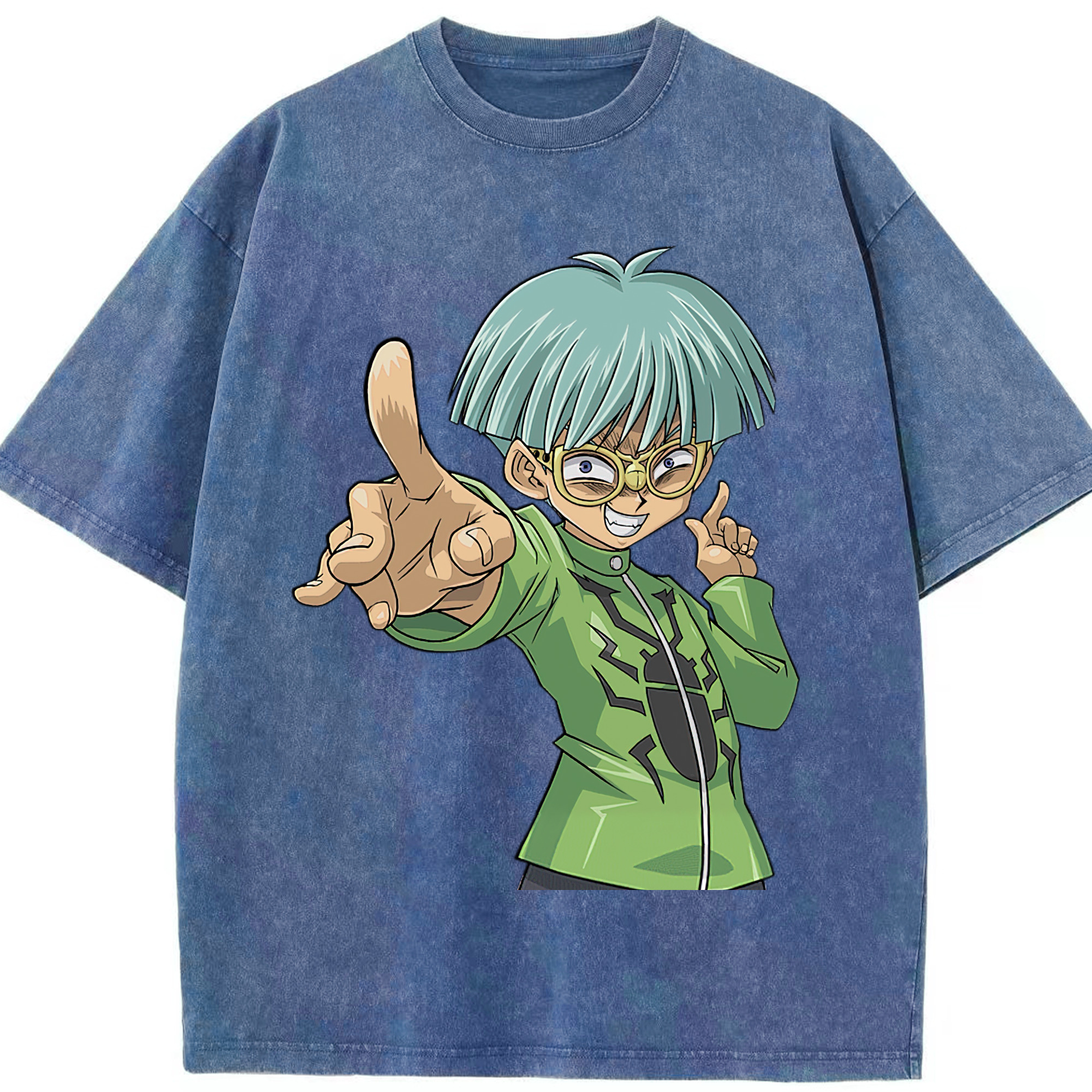 （画像用） 遊☆戯☆王 Yu-Gi-Oh! 綿100% ヴィンテージ風 半袖Tシャツ（フロントプリント）