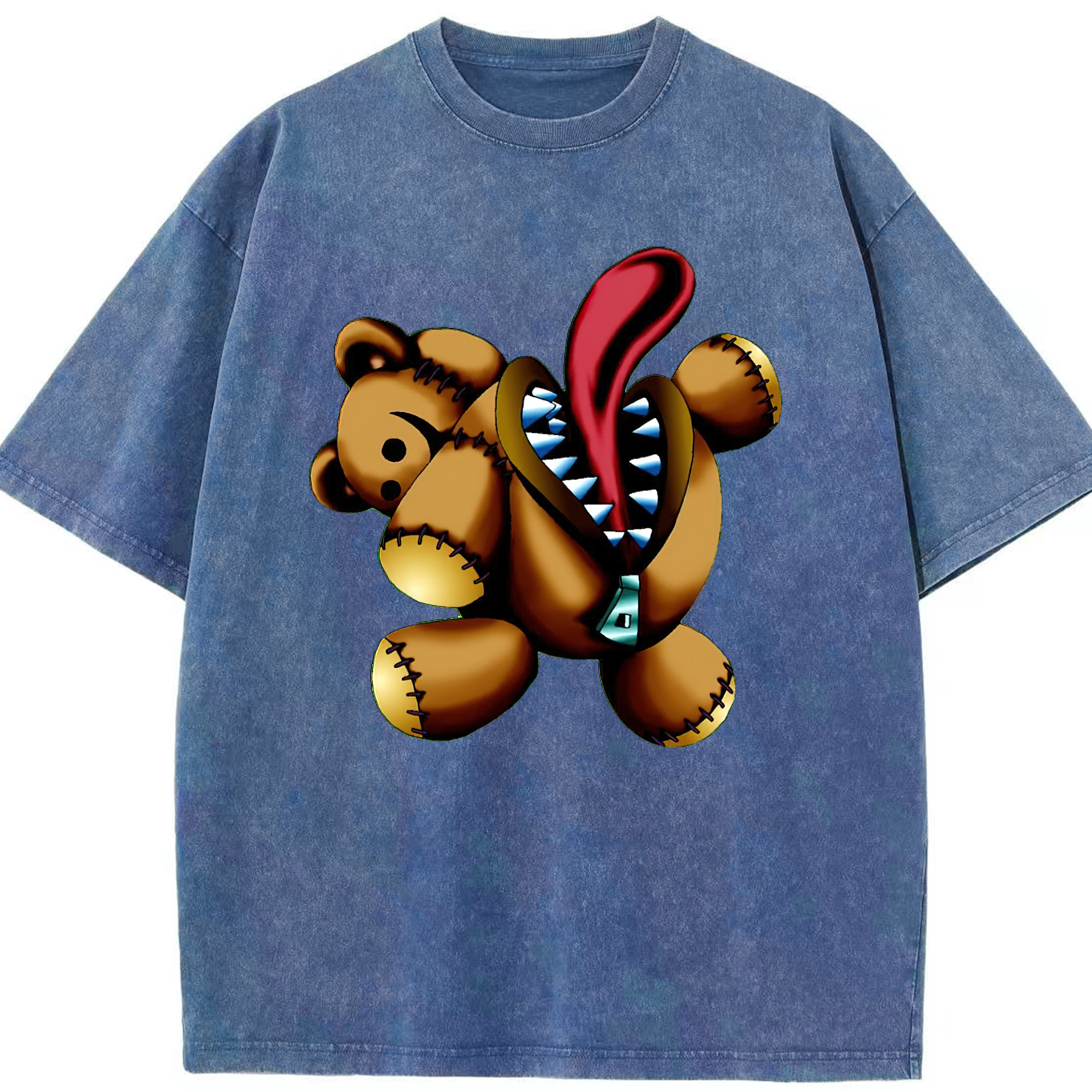 （画像用） 遊☆戯☆王 Yu-Gi-Oh! 綿100% ヴィンテージ風 半袖Tシャツ（フロントプリント）