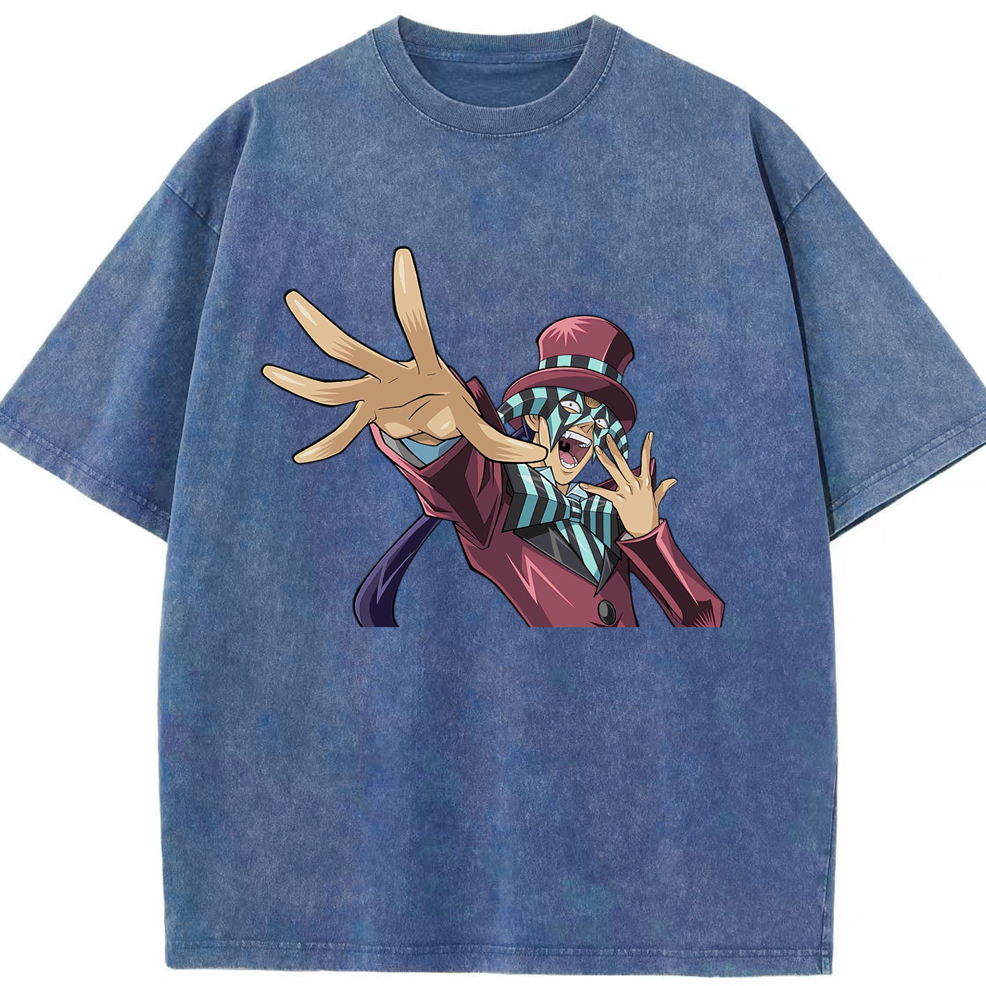 （画像用） 遊☆戯☆王 Yu-Gi-Oh! 綿100% ヴィンテージ風 半袖Tシャツ（フロントプリント）