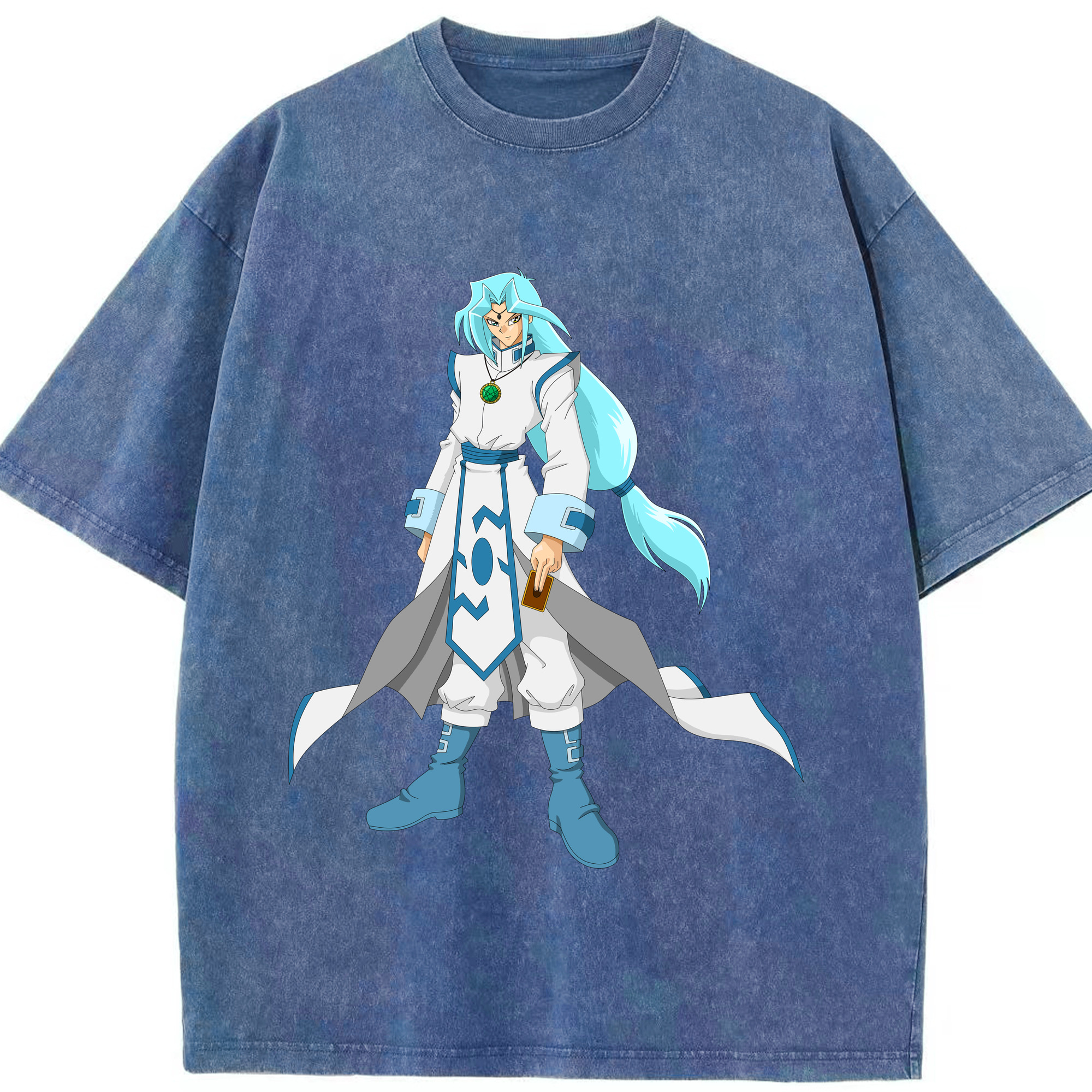 （画像用） 遊☆戯☆王 Yu-Gi-Oh! 綿100% ヴィンテージ風 半袖Tシャツ（フロントプリント）
