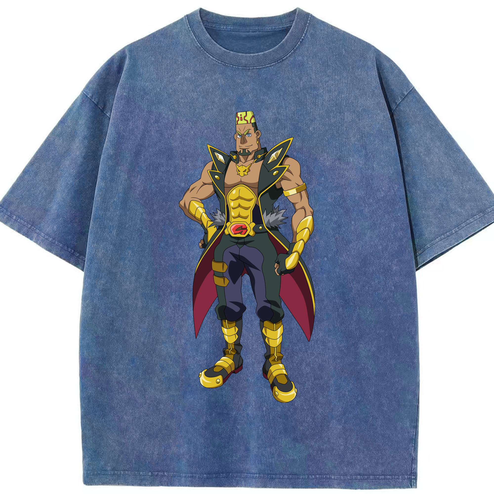 （画像用） 遊☆戯☆王 Yu-Gi-Oh! 綿100% ヴィンテージ風 半袖Tシャツ（フロントプリント）