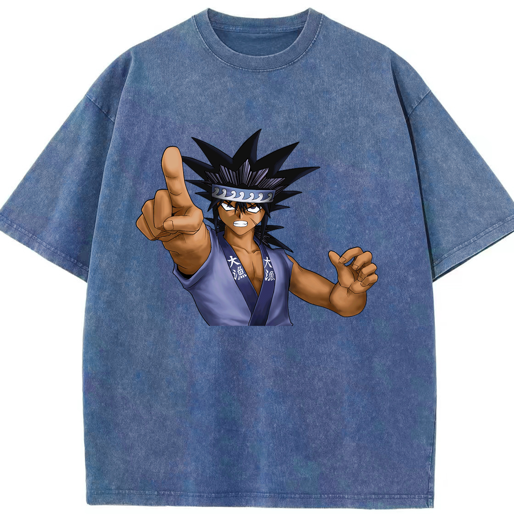 （画像用） 遊☆戯☆王 Yu-Gi-Oh! 綿100% ヴィンテージ風 半袖Tシャツ（フロントプリント）