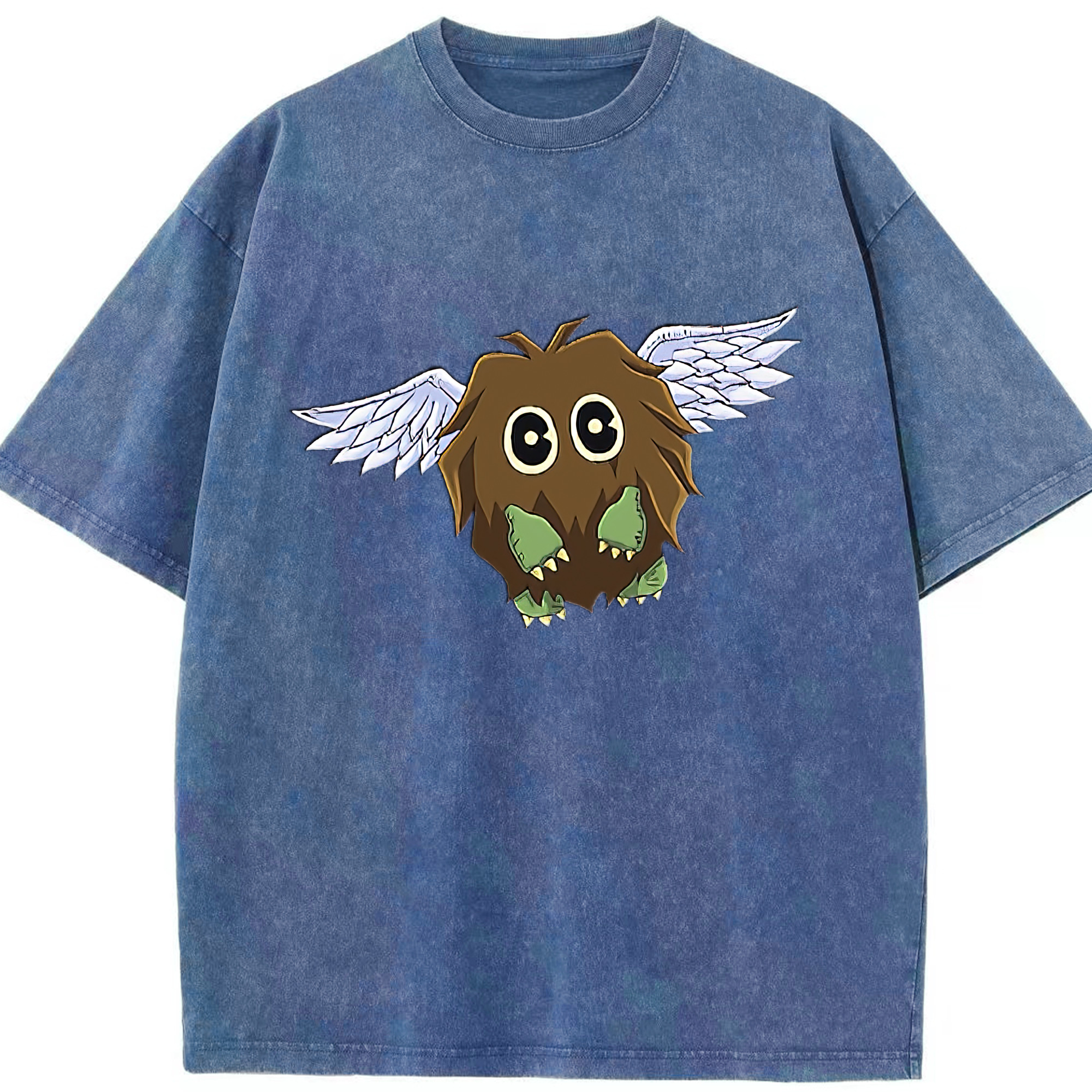 （画像用） 遊☆戯☆王 Yu-Gi-Oh! 綿100% ヴィンテージ風 半袖Tシャツ（フロントプリント）