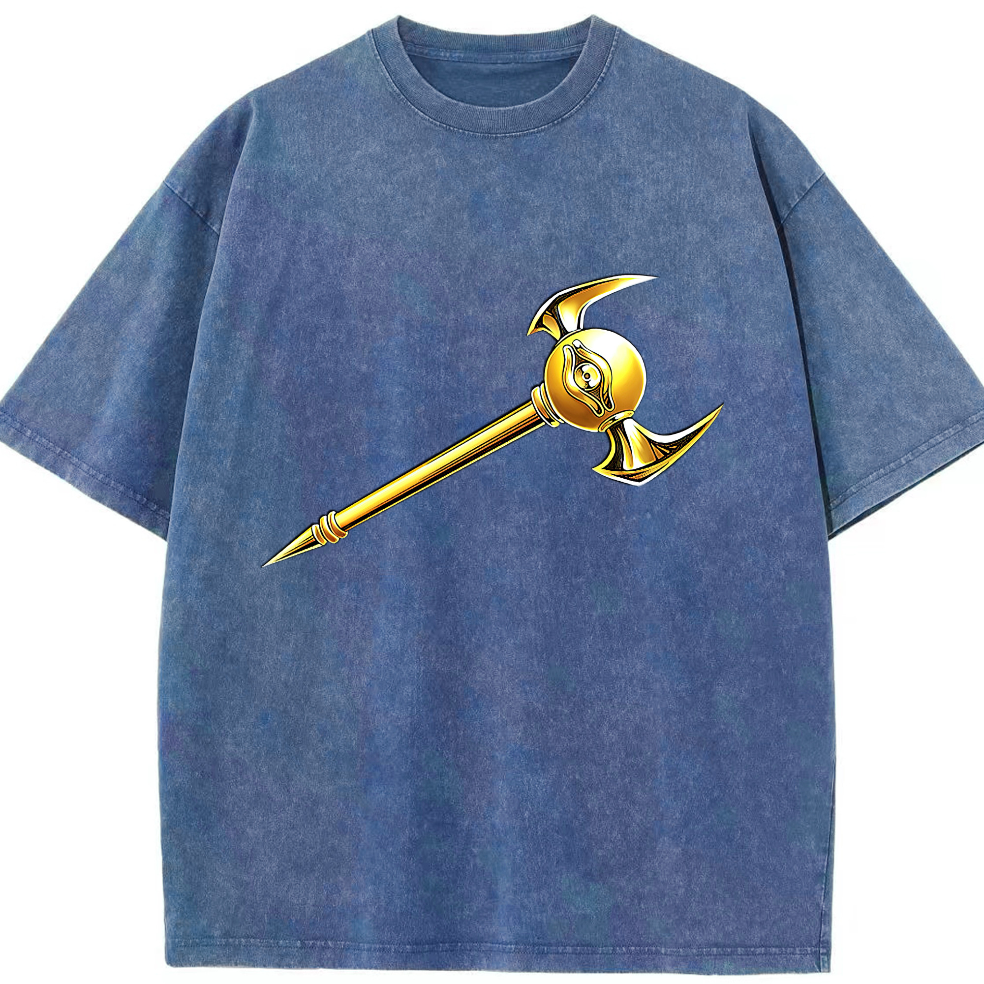 （画像用） 遊☆戯☆王 Yu-Gi-Oh! 綿100% ヴィンテージ風 半袖Tシャツ（フロントプリント）