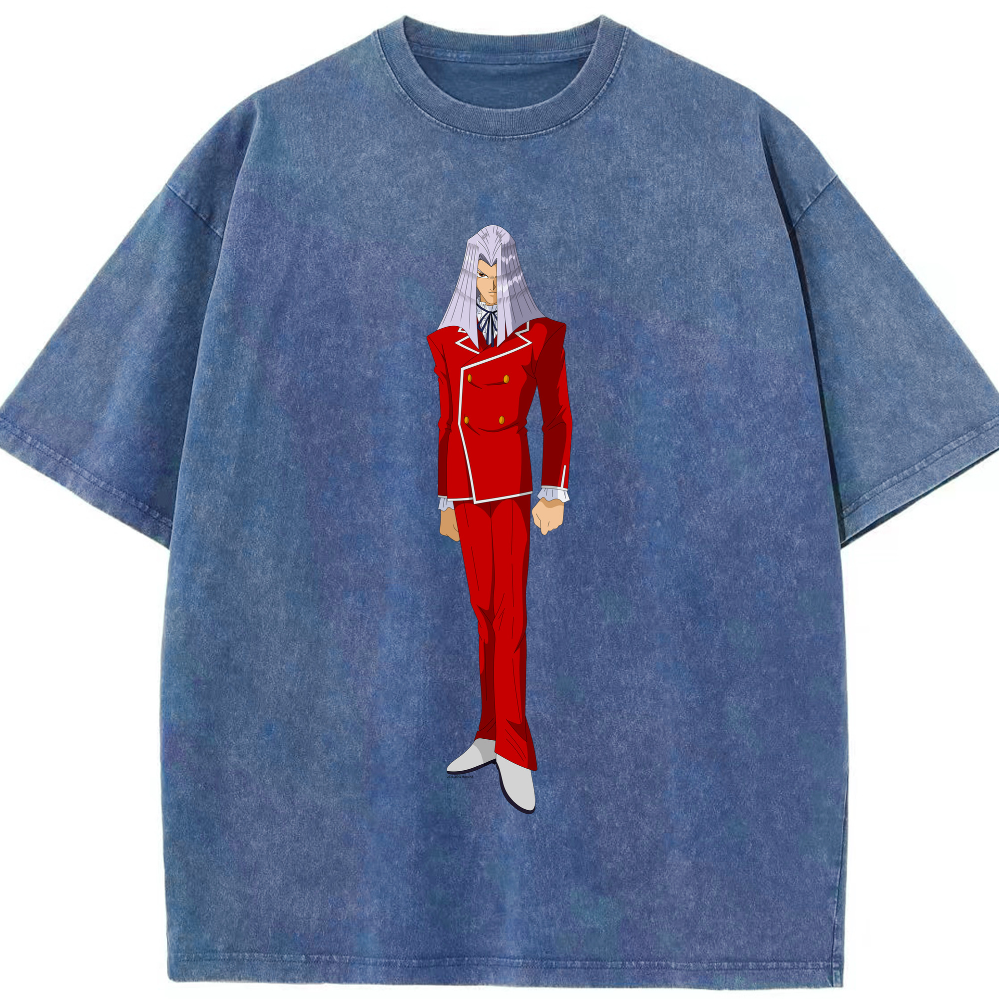 （画像用） 遊☆戯☆王 Yu-Gi-Oh! 綿100% ヴィンテージ風 半袖Tシャツ（フロントプリント）