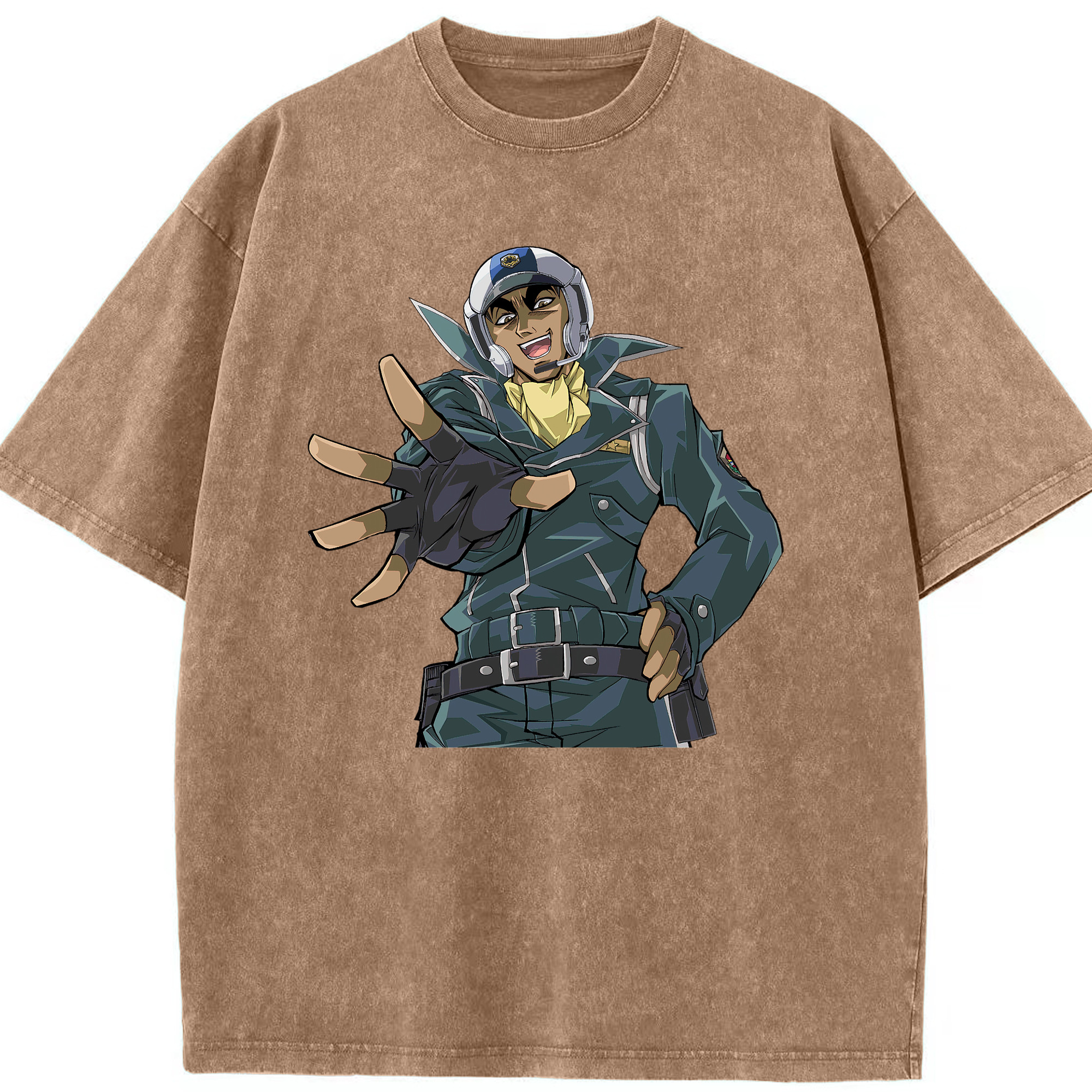 （画像用） 遊☆戯☆王 Yu-Gi-Oh! 綿100% ヴィンテージ風 半袖Tシャツ（フロントプリント）