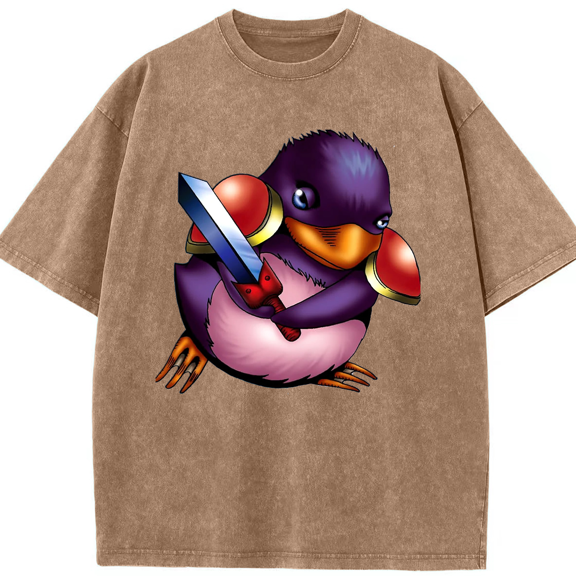 （画像用） 遊☆戯☆王 Yu-Gi-Oh! 綿100% ヴィンテージ風 半袖Tシャツ（フロントプリント）