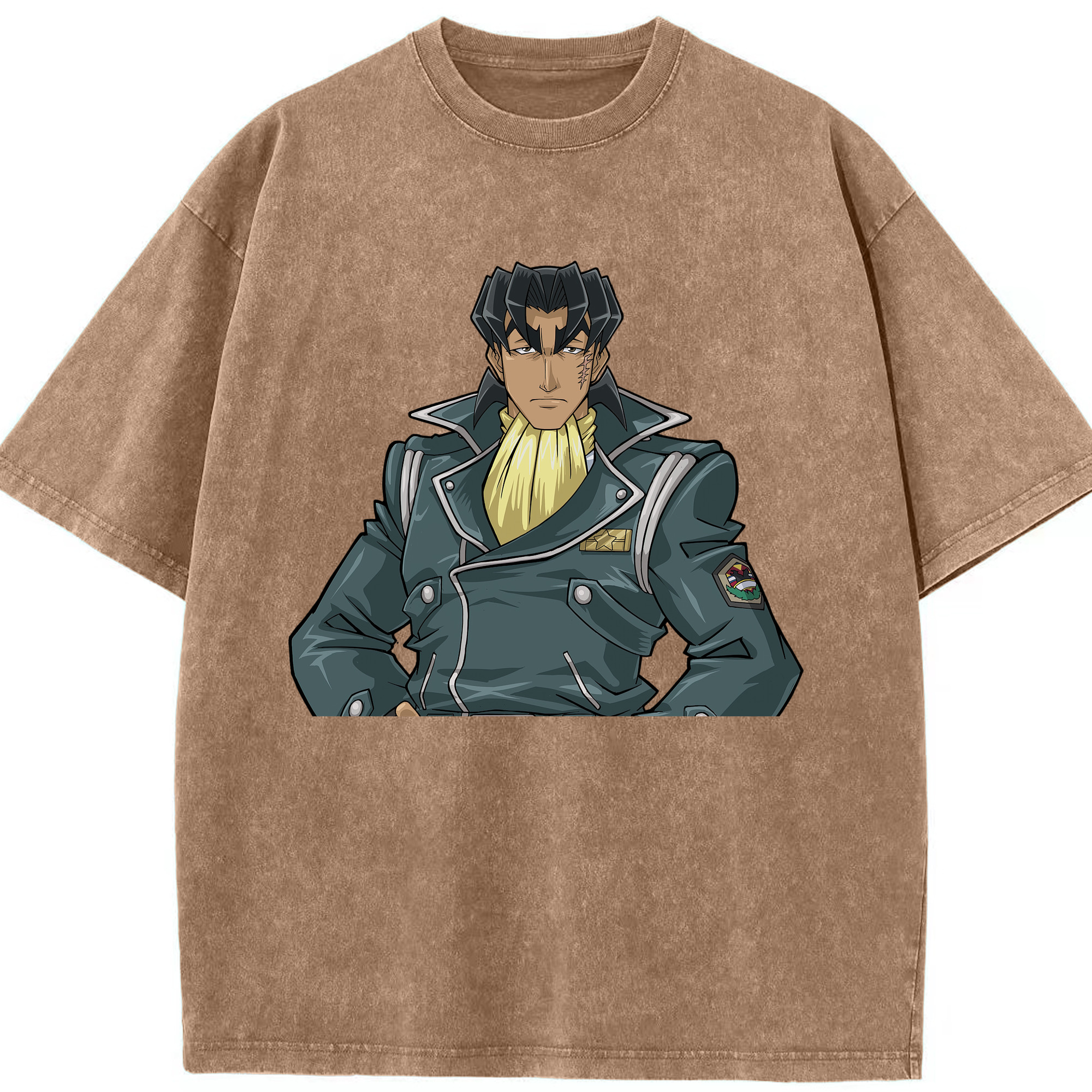 （画像用） 遊☆戯☆王 Yu-Gi-Oh! 綿100% ヴィンテージ風 半袖Tシャツ（フロントプリント）